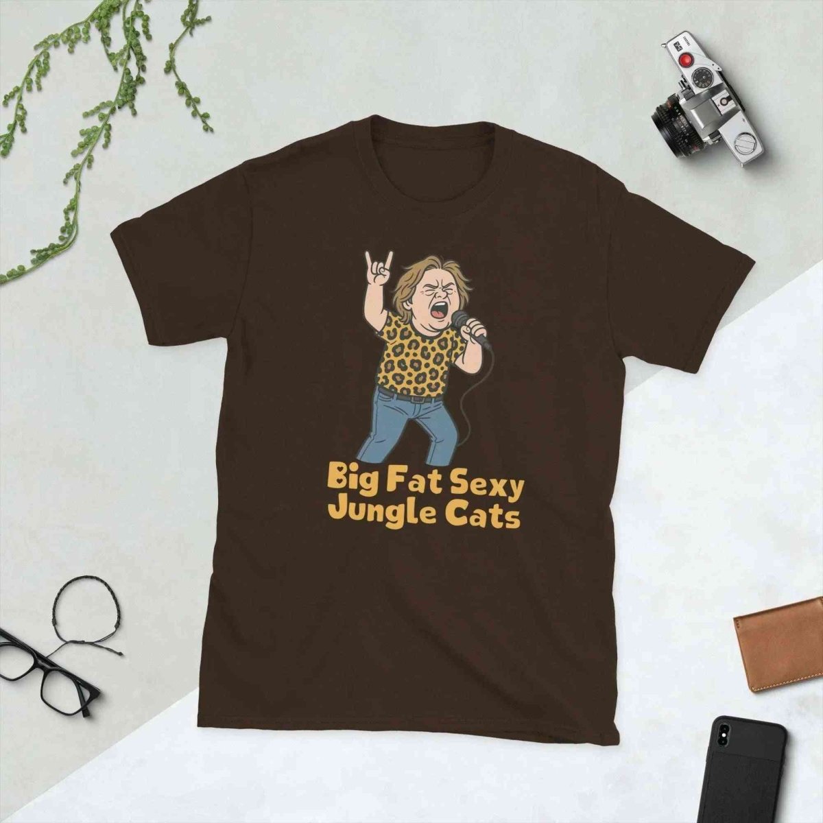 Lewis Capaldi Jungle Cats Cotton T-Shirt - Unisex Short-Sleeve - Alcyone213k