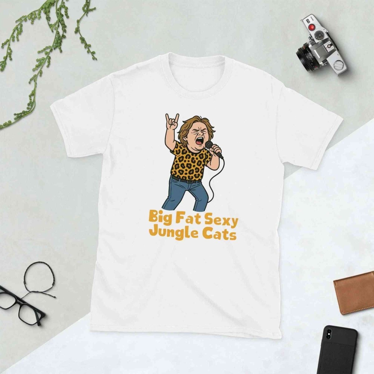 Lewis Capaldi Jungle Cats Cotton T-Shirt - Unisex Short-Sleeve - Alcyone213k
