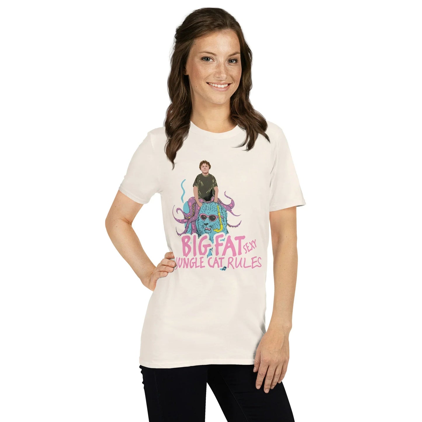 Lewis Capaldi Jungle Cats T-Shirt - Unisex Cotton Graphic Tee T-shirt Alcyone213k