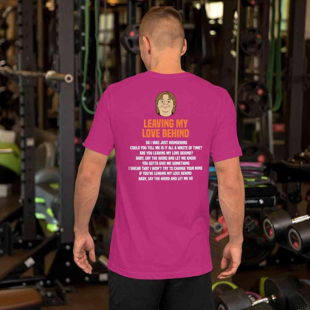 Lewis Capaldi Leaving My Love Behind Lyrics T-Shirt | Unisex Cotton Tee - Alcyone213k