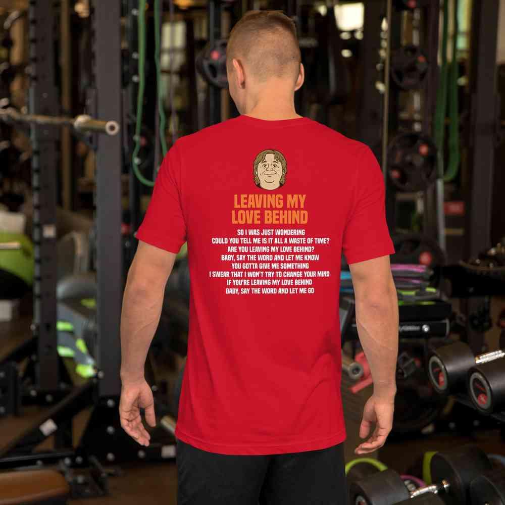 Lewis Capaldi Leaving My Love Behind Lyrics T-Shirt | Unisex Cotton Tee - Alcyone213k