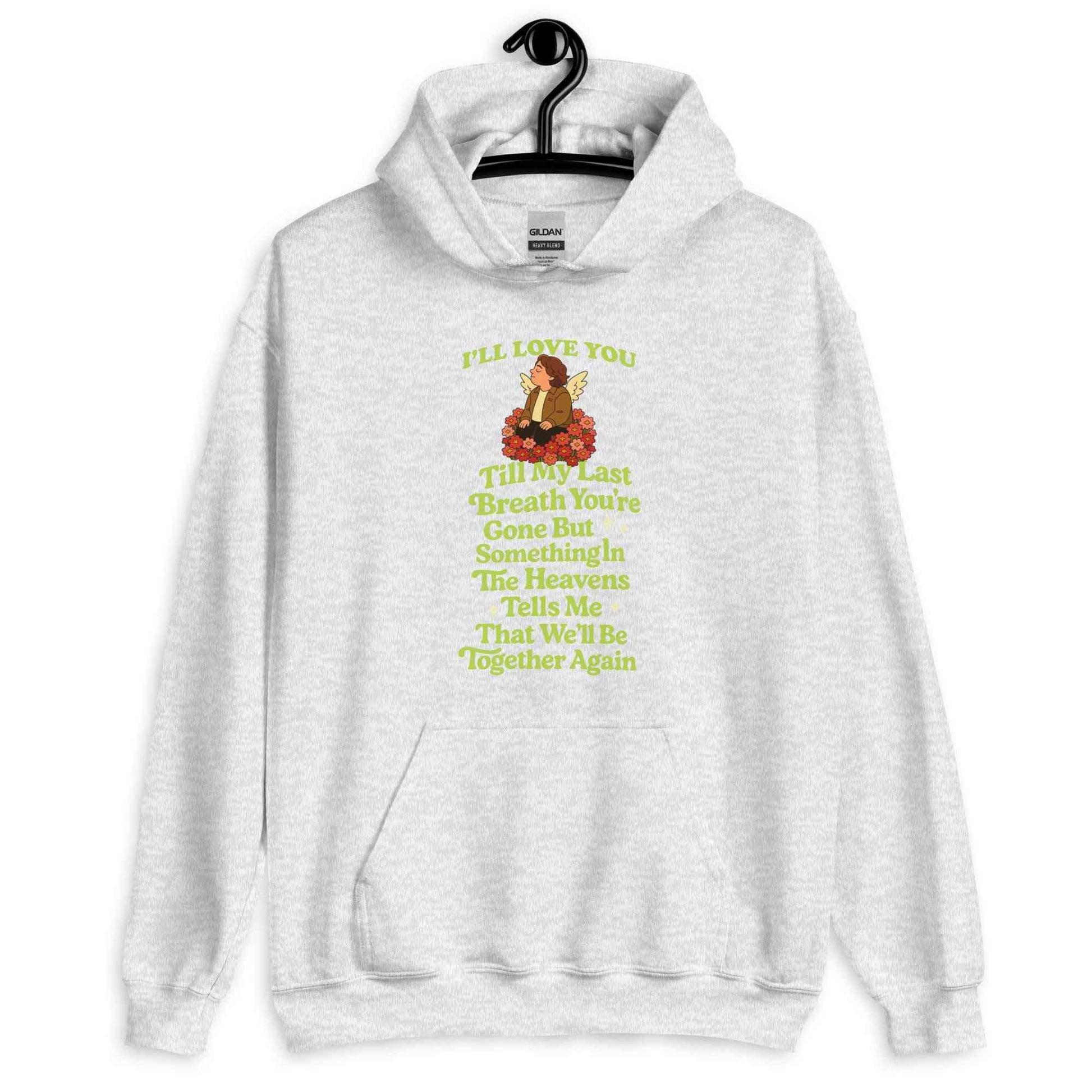 Lewis Capaldi Lyrics Hoodie - Unisex "Something In The Heavens" Black Alcyone213k