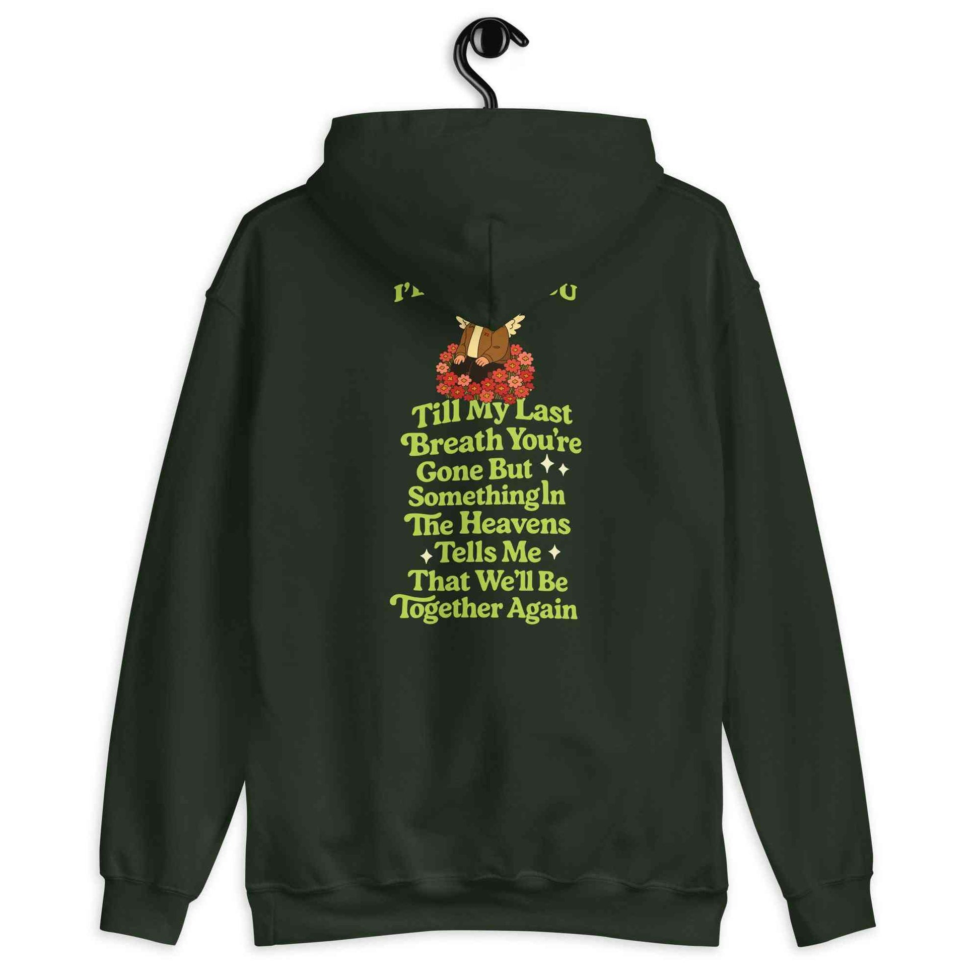Lewis Capaldi Lyrics Hoodie - Unisex "Something In The Heavens" Black Alcyone213k