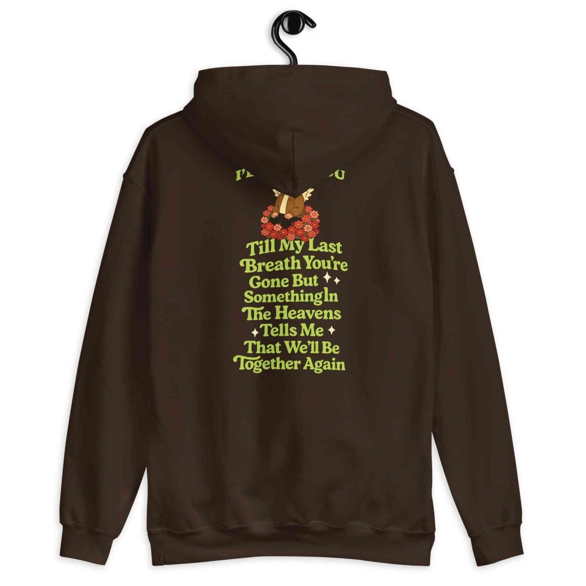 Lewis Capaldi Lyrics Hoodie - Unisex "Something In The Heavens" Black Alcyone213k