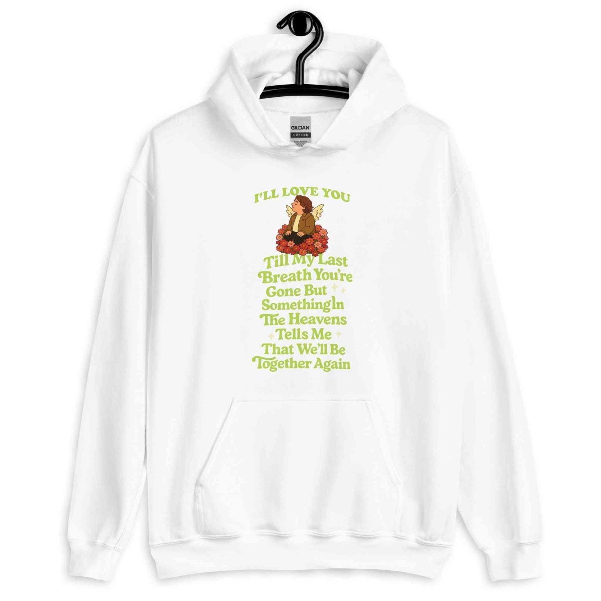 Lewis Capaldi Lyrics Hoodie - Unisex "Something In The Heavens" Black Alcyone213k
