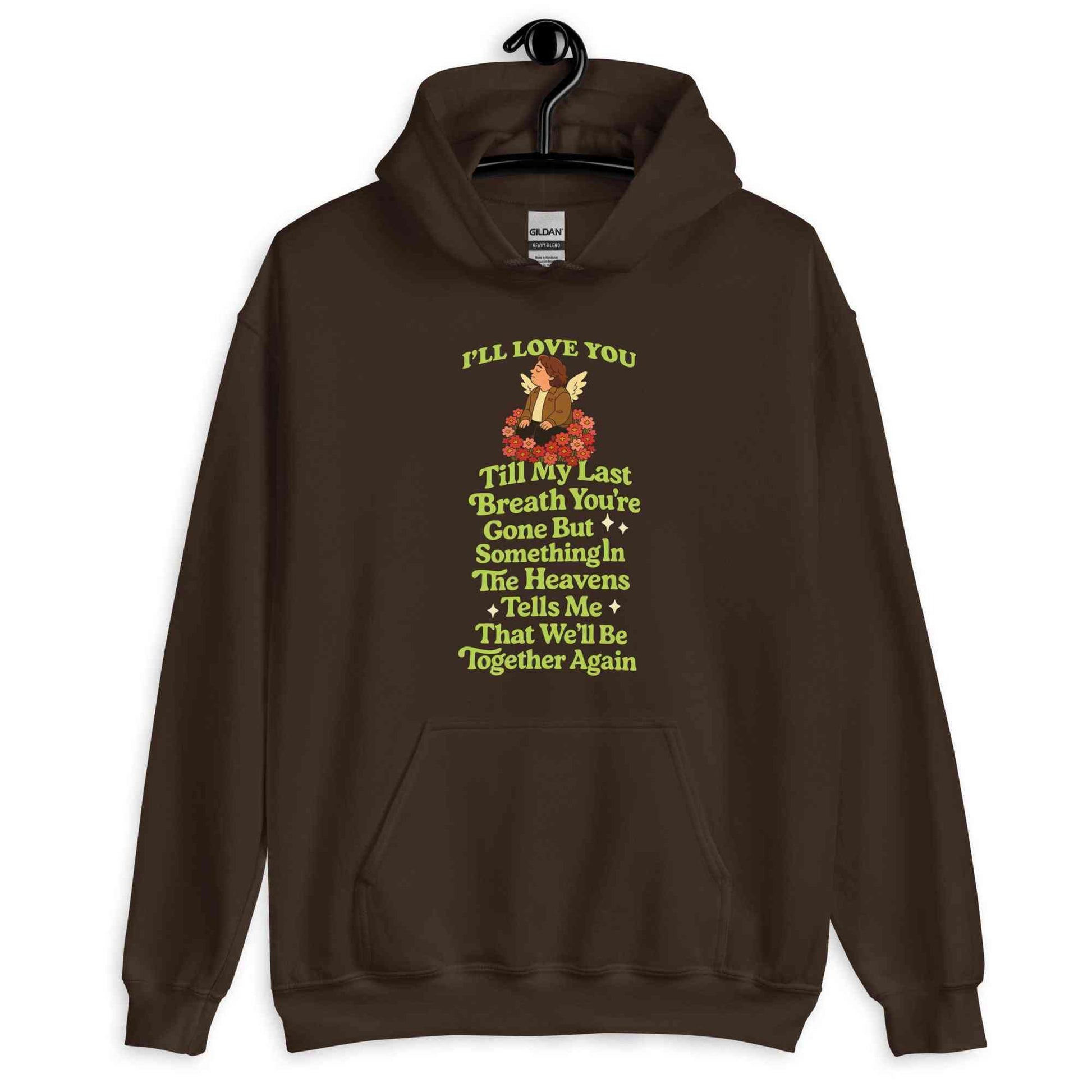 Lewis Capaldi Lyrics Hoodie - Unisex "Something In The Heavens" Black Alcyone213k