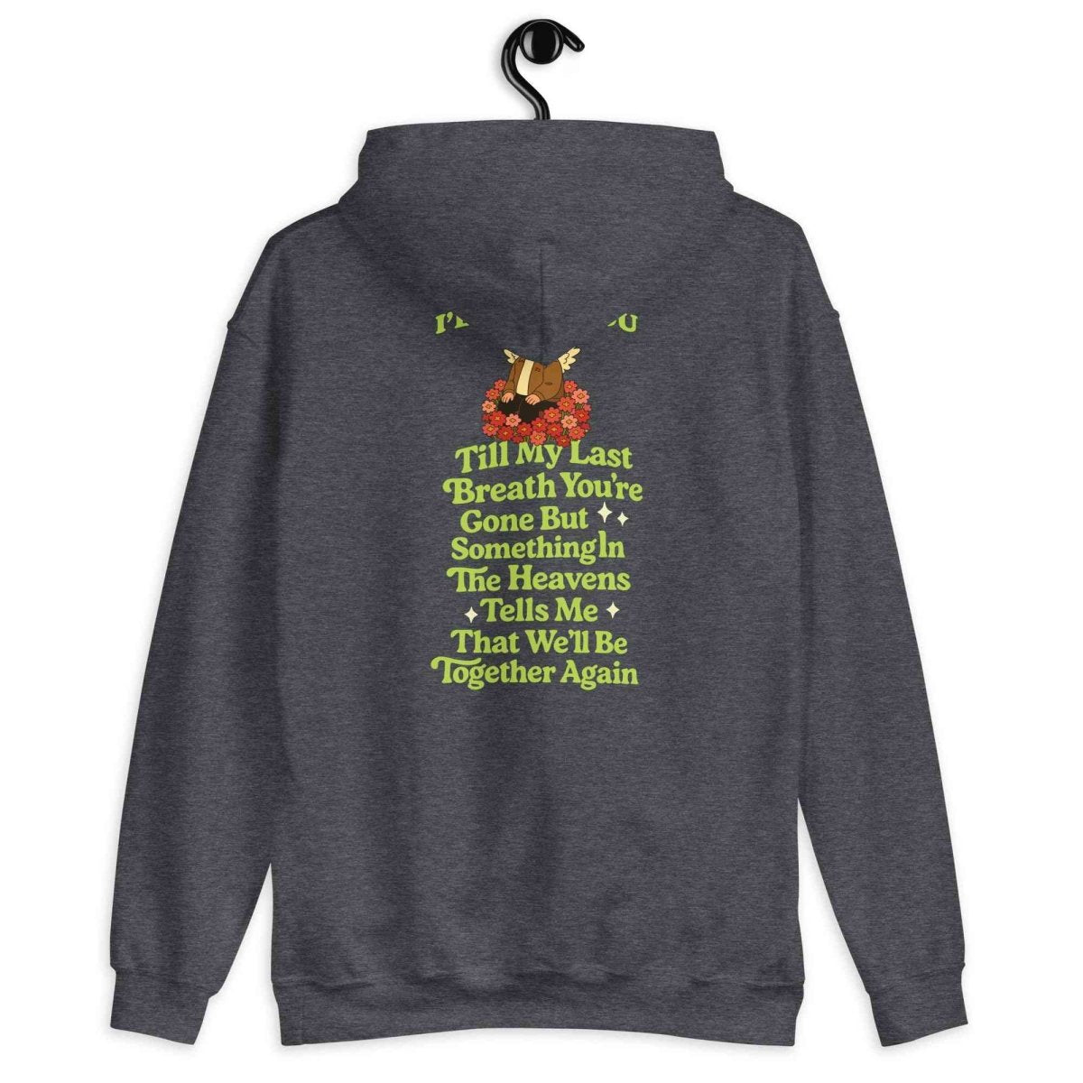 Lewis Capaldi Lyrics Hoodie - Unisex "Something In The Heavens" Black Alcyone213k