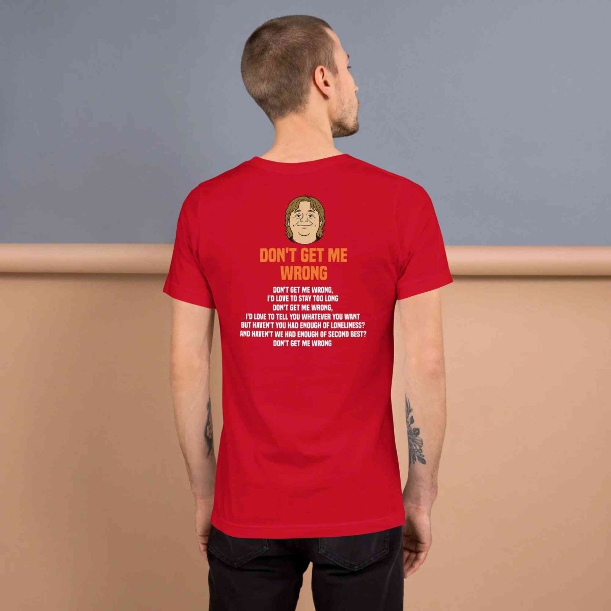 Lewis Capaldi Dont Get Me Wrong Lyrics Shirt | 100% Cotton Unisex Tee by Alcyone213k - Alcyone213k
