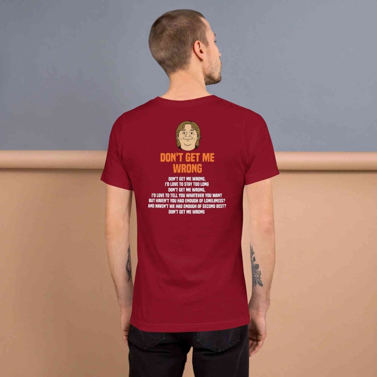 Lewis Capaldi Dont Get Me Wrong Lyrics Shirt | 100% Cotton Unisex Tee by Alcyone213k - Alcyone213k