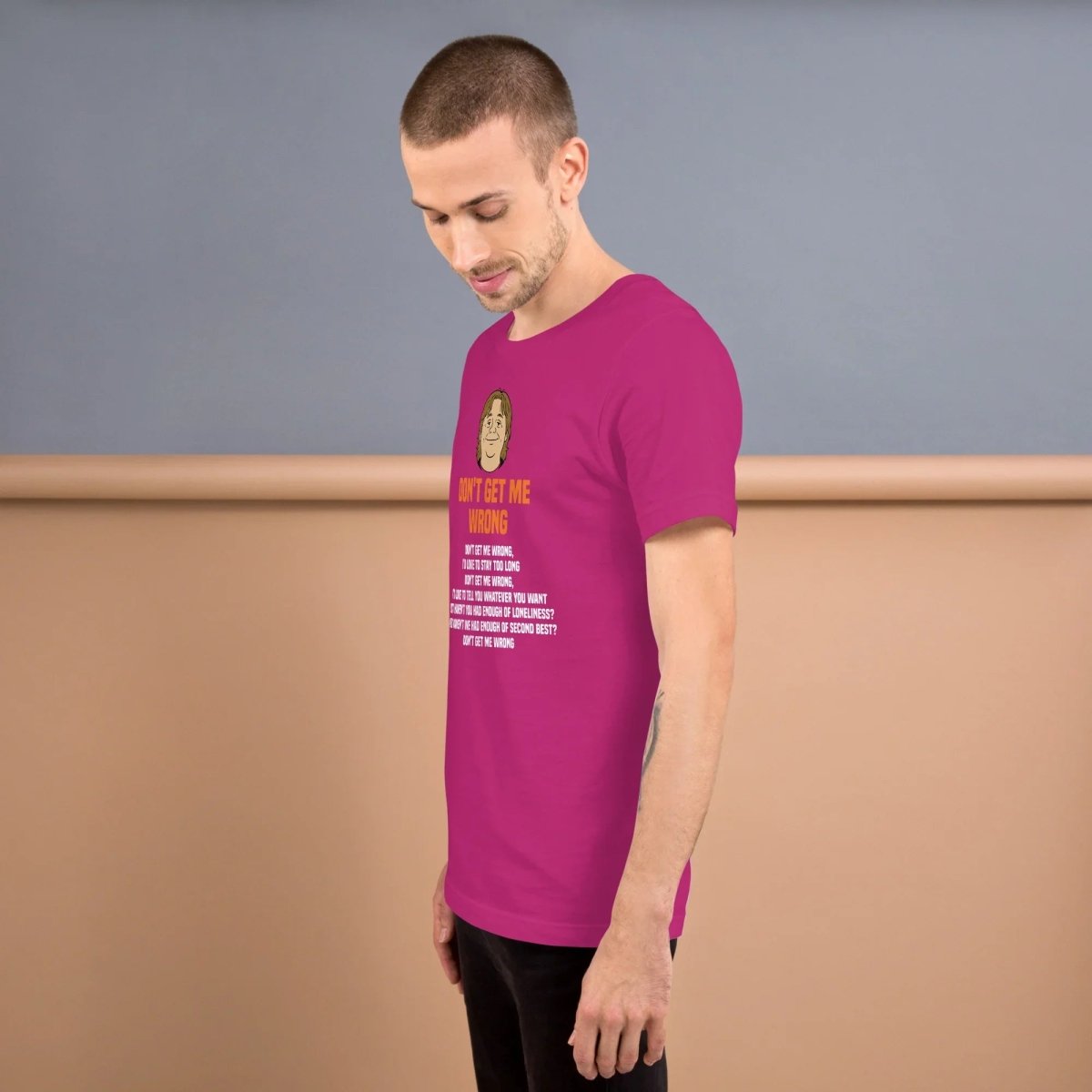 Lewis Capaldi Dont Get Me Wrong Lyrics Shirt | 100% Cotton Unisex Tee by Alcyone213k - Alcyone213k