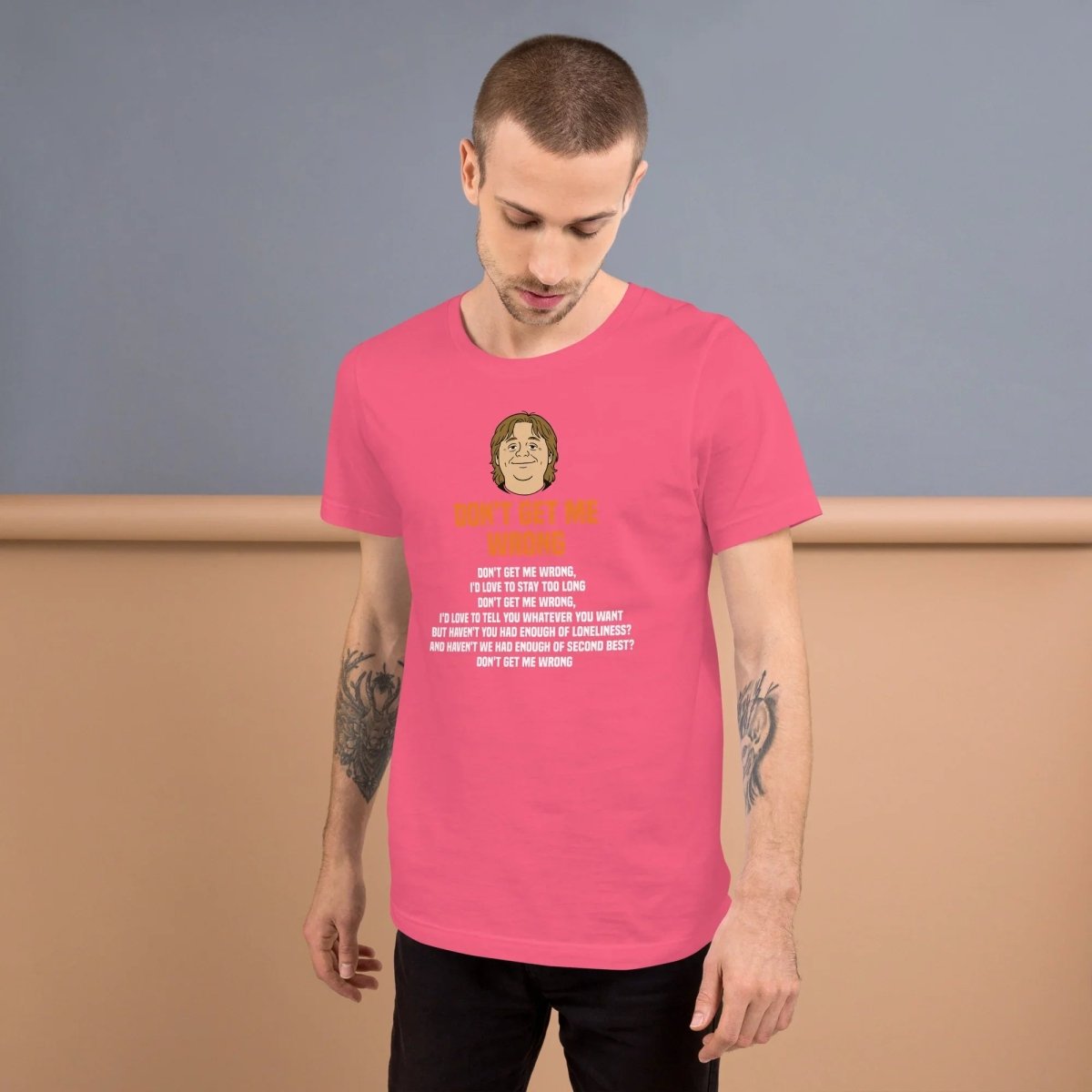 Lewis Capaldi Dont Get Me Wrong Lyrics Shirt | 100% Cotton Unisex Tee by Alcyone213k - Alcyone213k