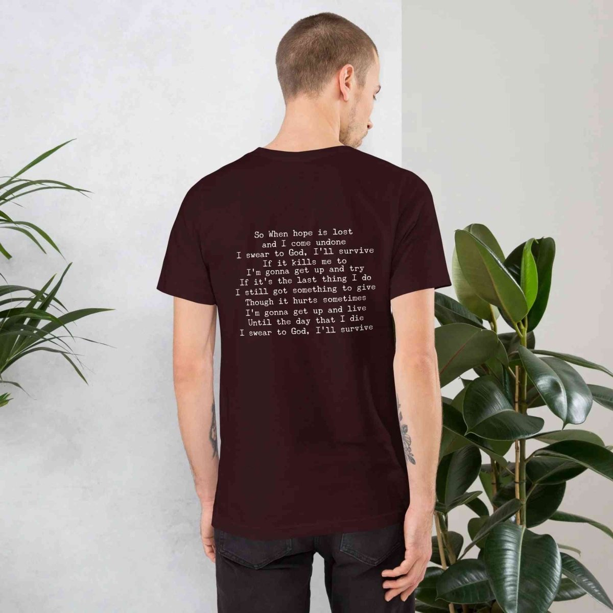 Lewis Capaldi Lyrics T-Shirt | Black Cotton Tee for Fans Alcyone213k