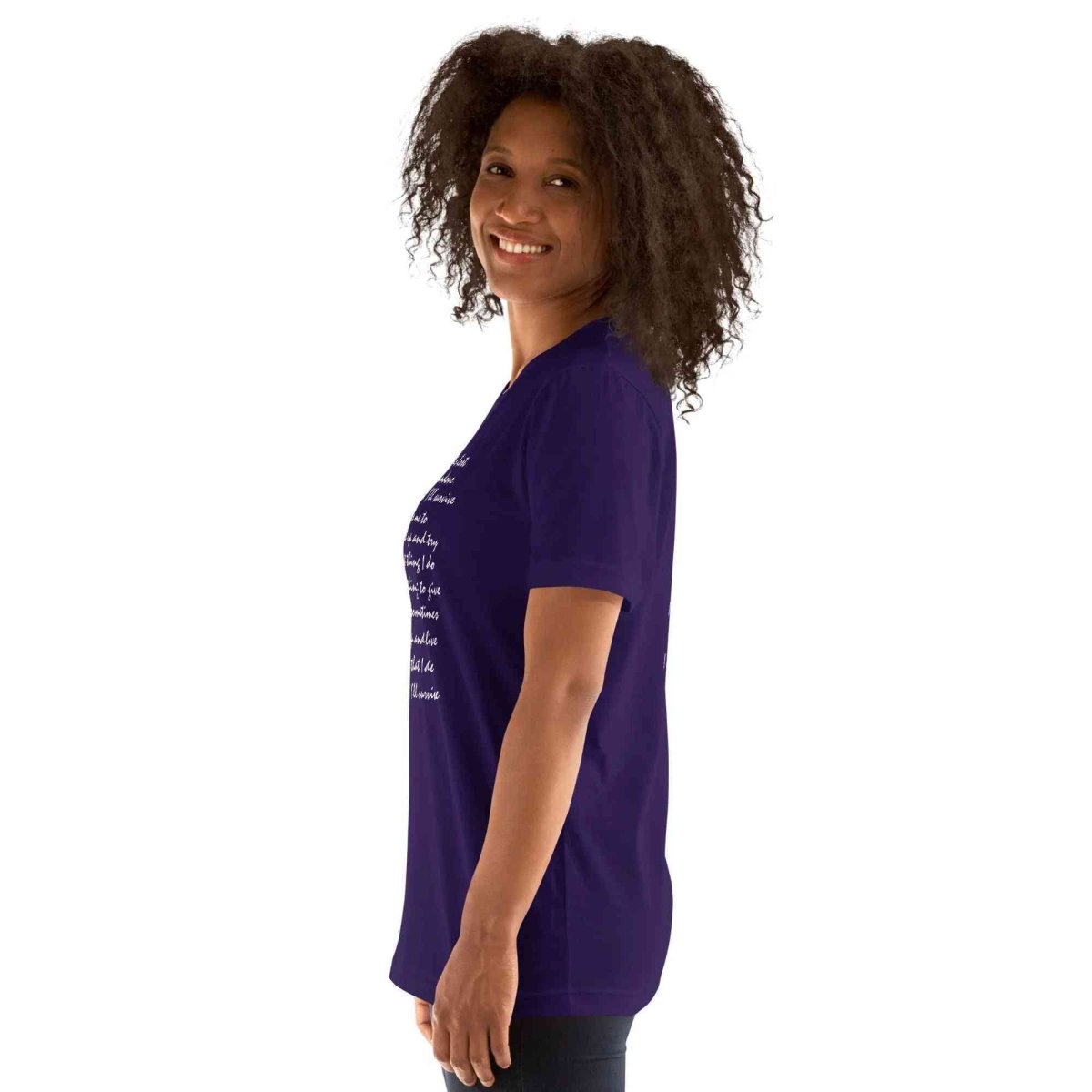 Lewis Capaldi "Survive" Lyric T-Shirt | Alcyone213k Dark Heather Cotton Tee Alcyone213k