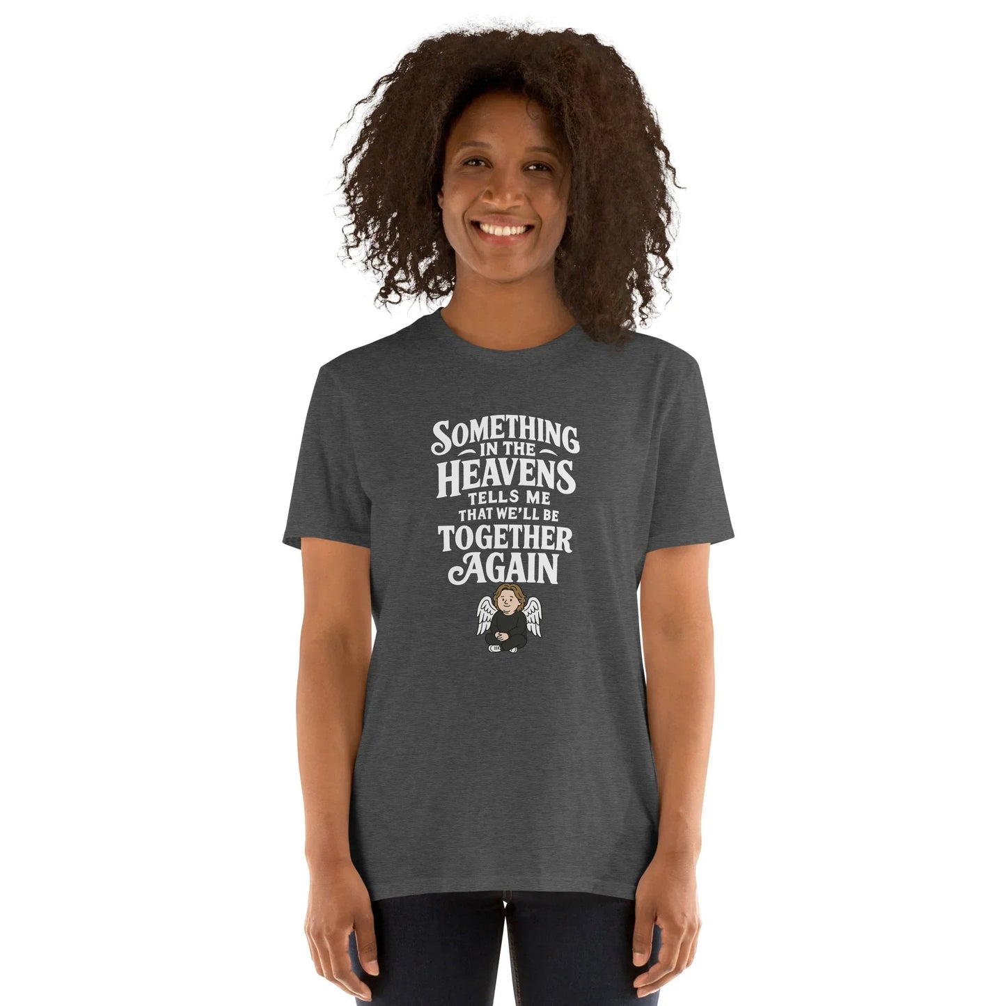 Lewis Capaldi "Something In The Heavens" Lyric T-Shirt - Unisex Cotton Tee T-shirt Alcyone213k