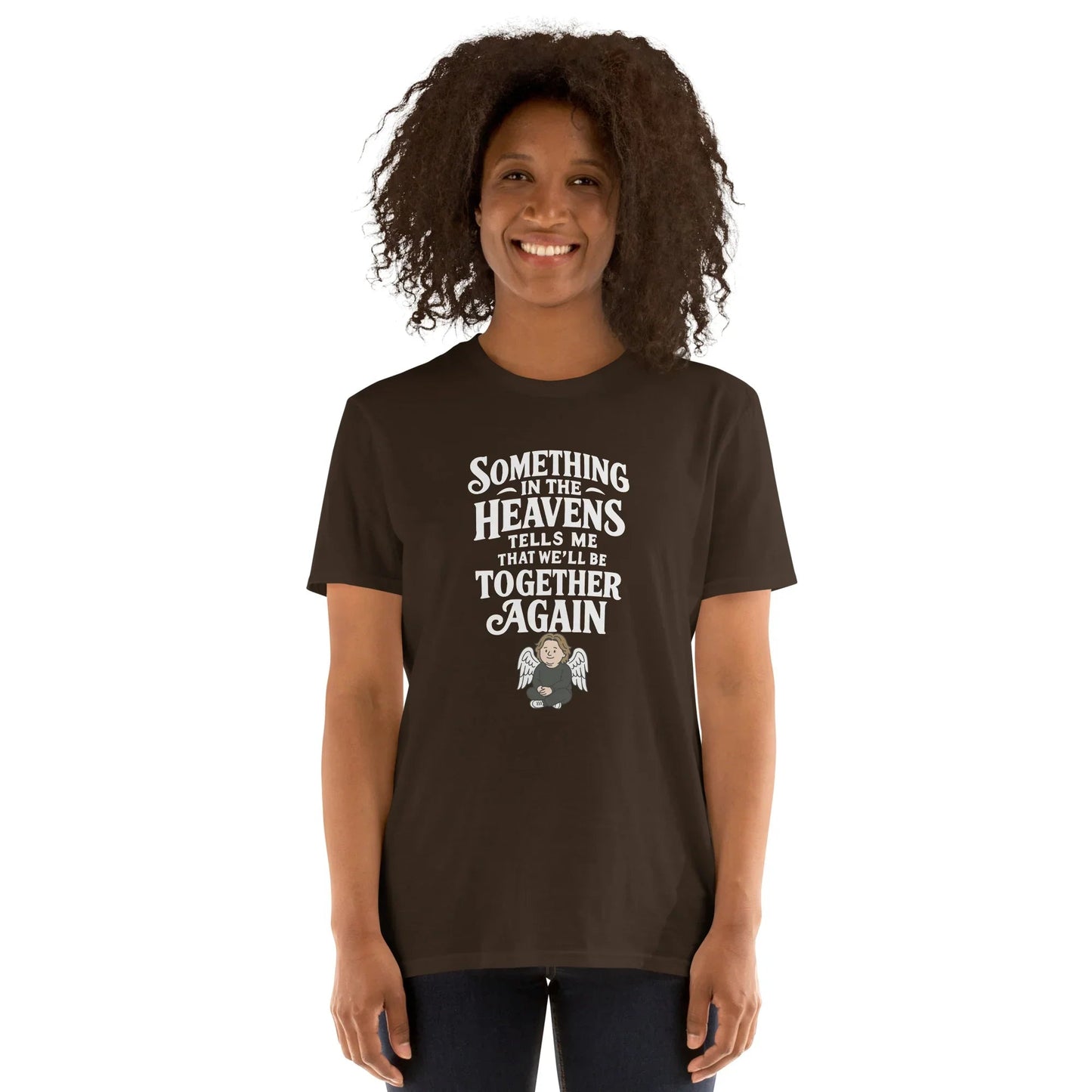 Lewis Capaldi "Something In The Heavens" Lyric T-Shirt - Unisex Cotton Tee T-shirt Alcyone213k