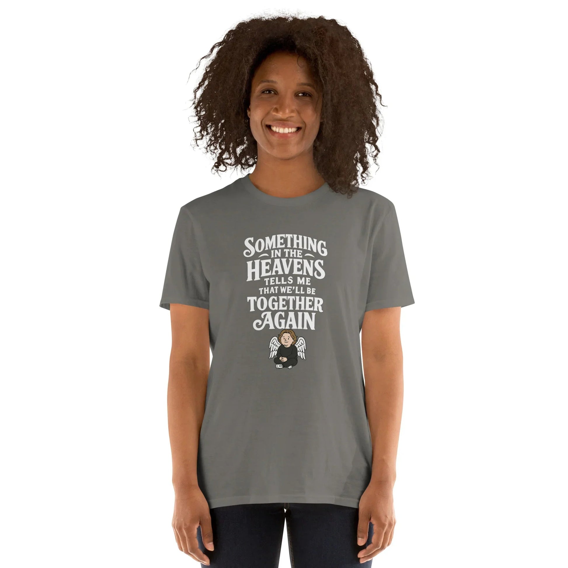 Lewis Capaldi "Something In The Heavens" Lyric T-Shirt - Unisex Cotton Tee T-shirt Alcyone213k