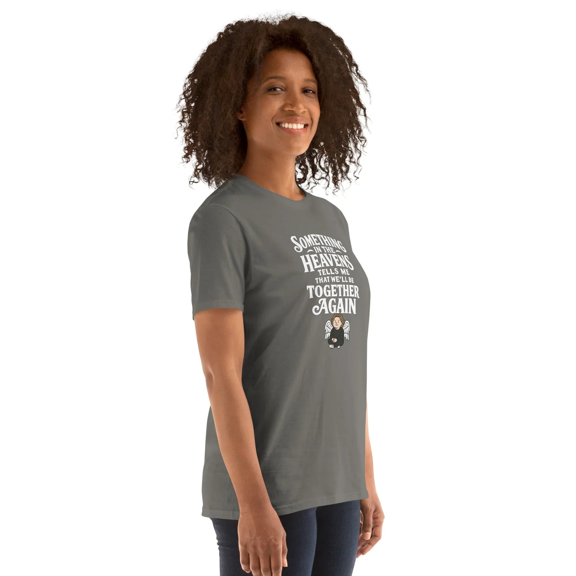 Lewis Capaldi "Something In The Heavens" Lyric T-Shirt - Unisex Cotton Tee T-shirt Alcyone213k