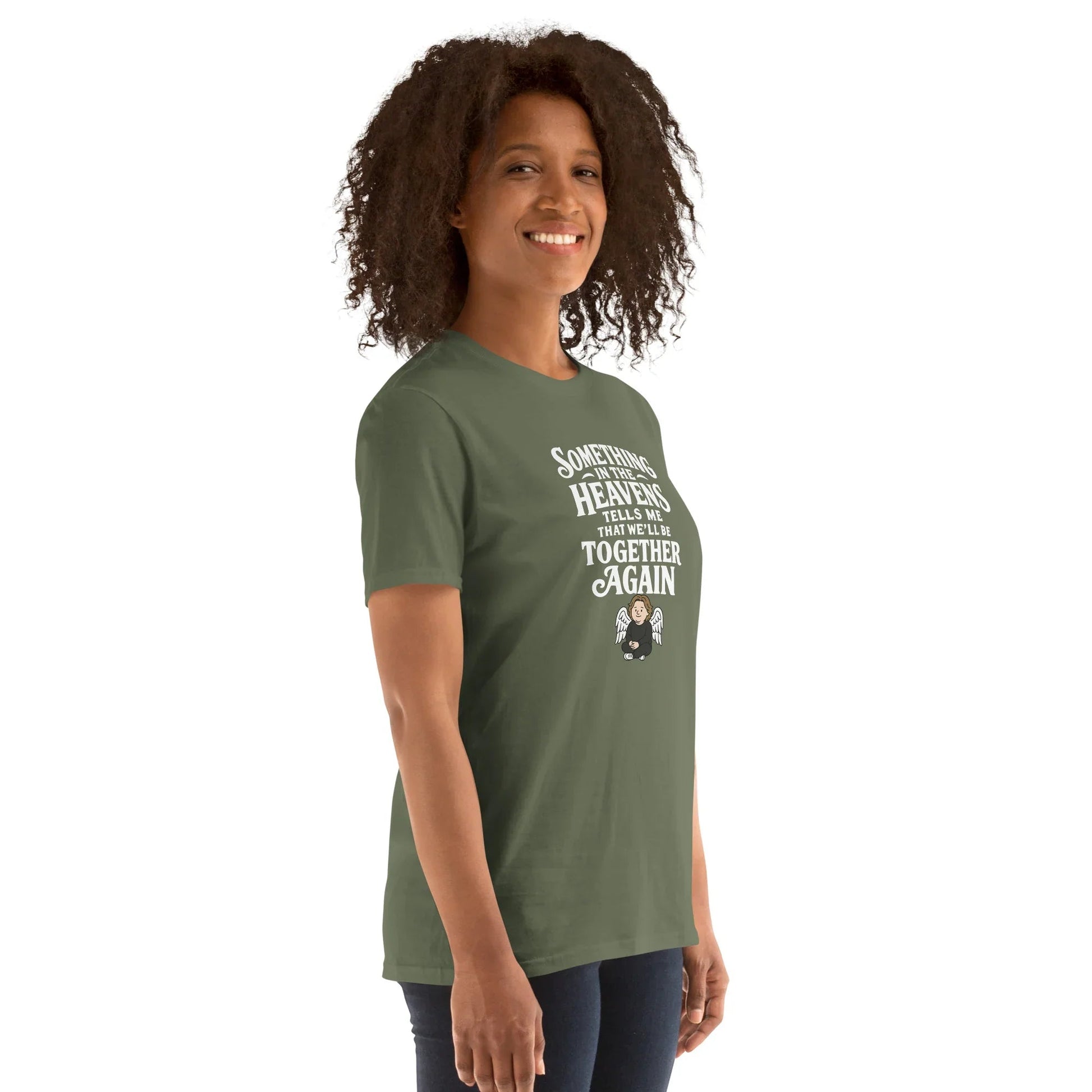 Lewis Capaldi "Something In The Heavens" Lyric T-Shirt - Unisex Cotton Tee T-shirt Alcyone213k