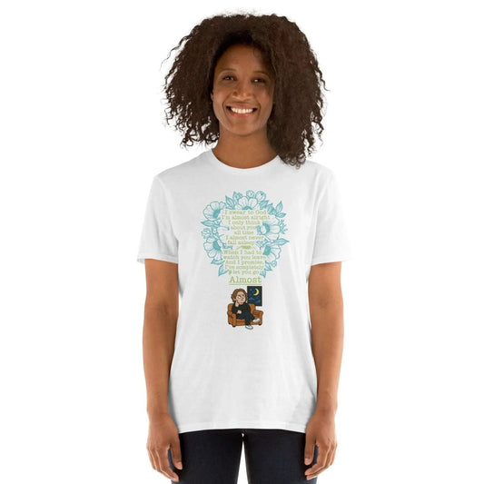 Lewis Capaldi T-Shirt | Unisex Cotton Tee with Floral Lyric Design T-shirt Alcyone213k