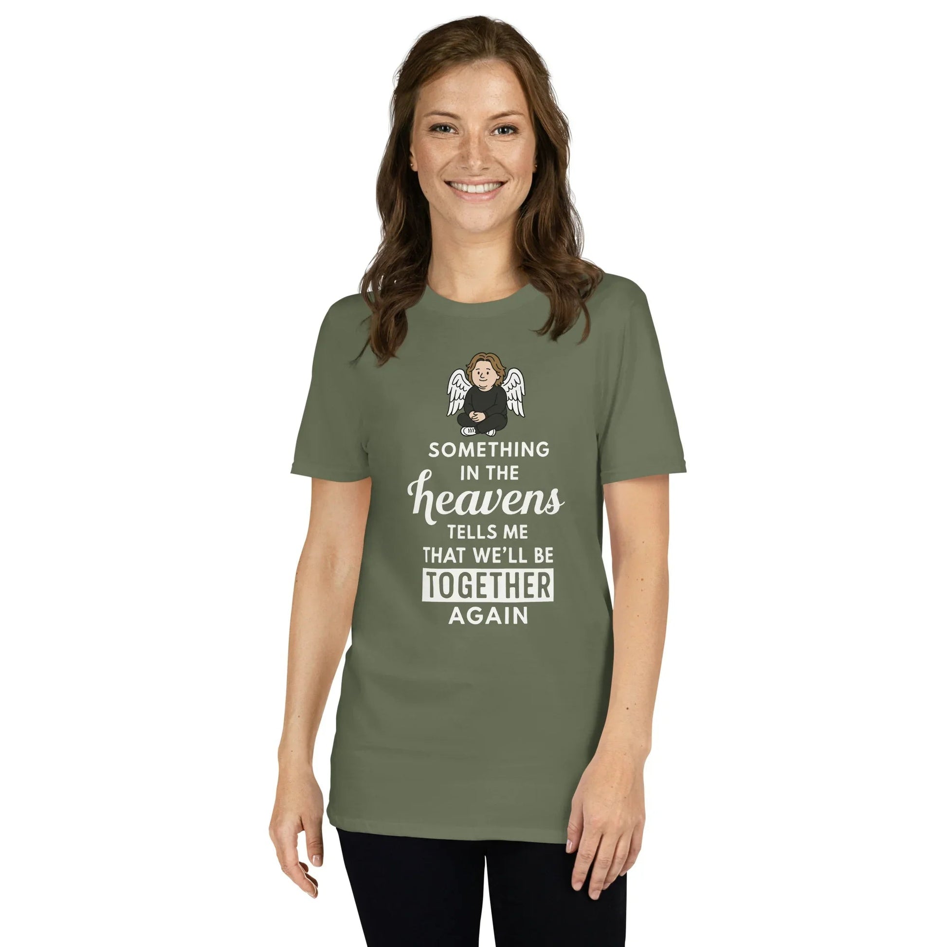 Lewis Capaldi "Something In The Heavens" Lyric T-Shirt | Unisex Cotton Tee T-shirt Alcyone213k