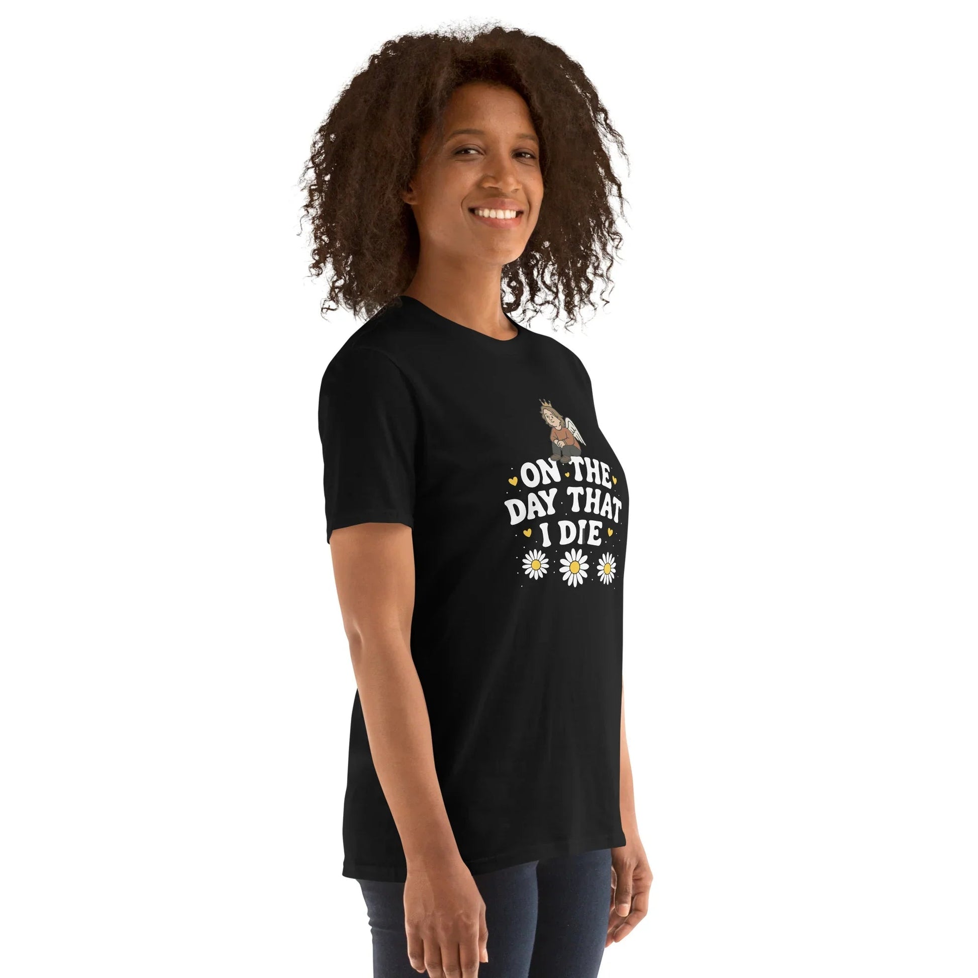 Lewis Capaldi "On The Day That I Die" Lyric T-Shirt | Unisex Cotton Tee T-shirt Alcyone213k