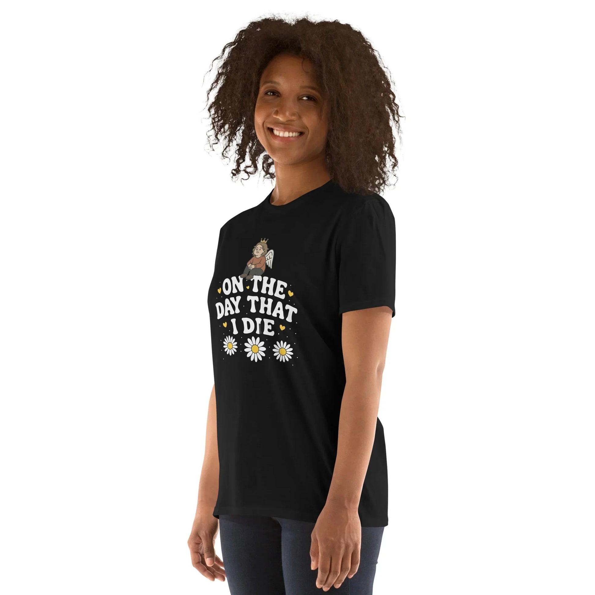 Lewis Capaldi "On The Day That I Die" Lyric T-Shirt | Unisex Cotton Tee T-shirt Alcyone213k