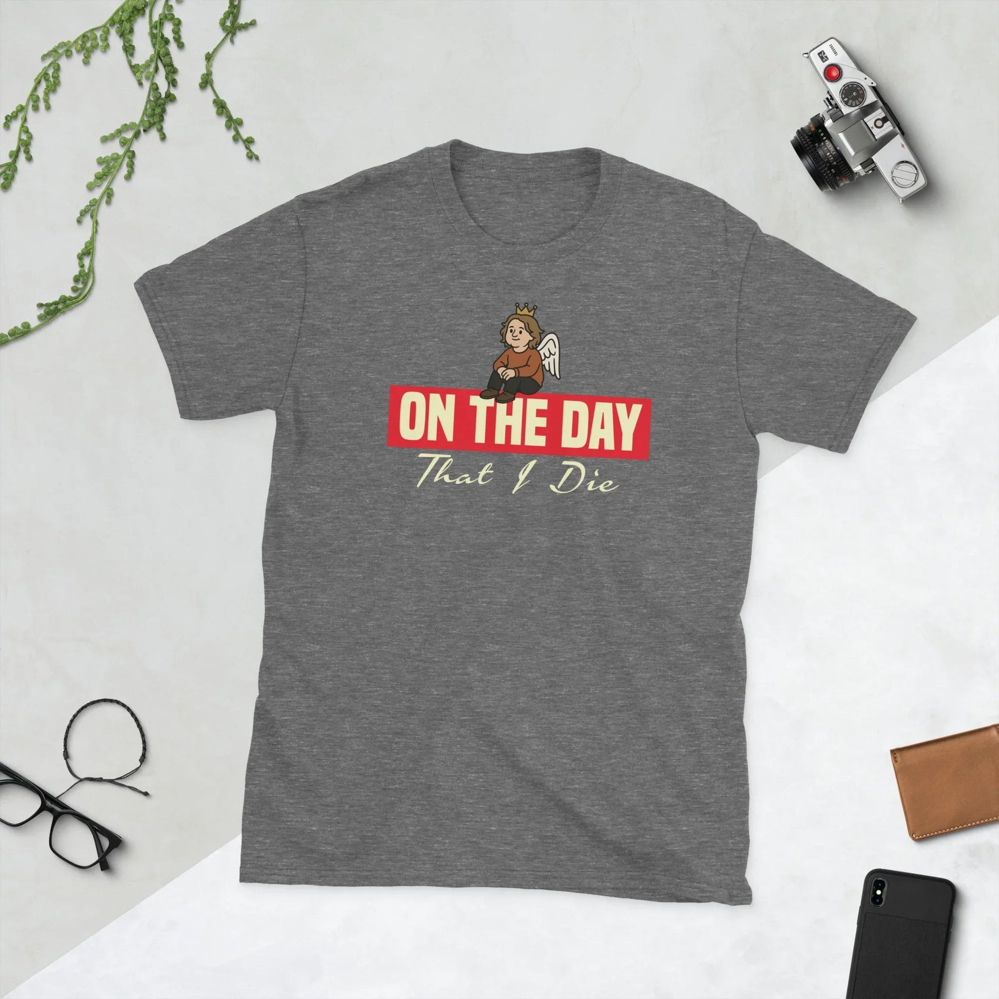 Lewis Capaldi "On The Day" Lyrics T-Shirt - Unisex Cotton Tee T-shirt Alcyone213k
