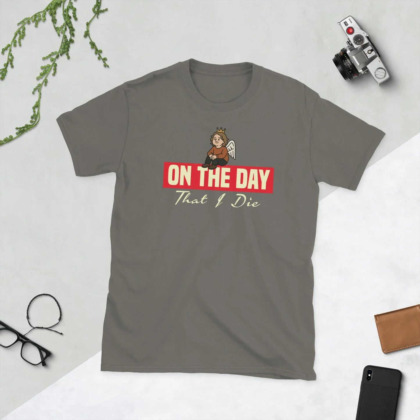 Lewis Capaldi "On The Day" Lyrics T-Shirt - Unisex Cotton Tee T-shirt Alcyone213k