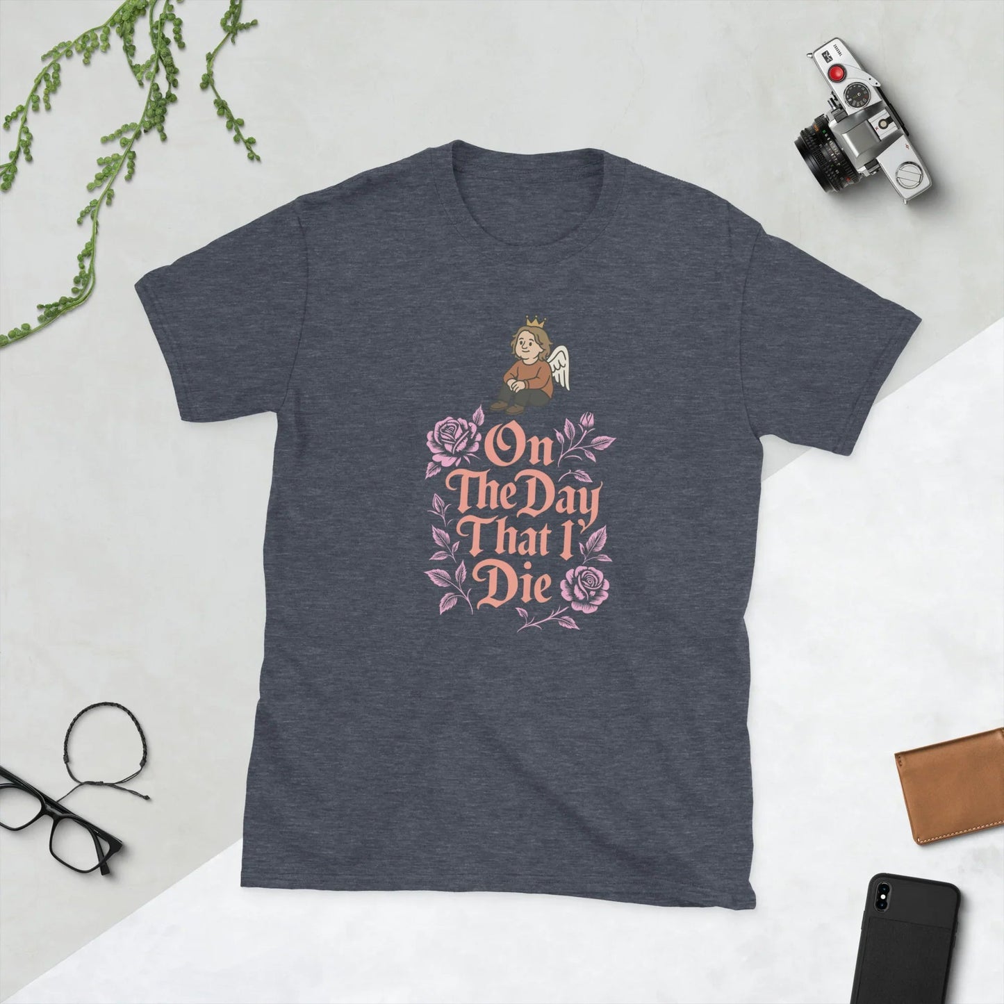 Lewis Capaldi "On The Day That I Die" Lyric T-Shirt - Unisex Cotton Tee T-shirt Alcyone213k