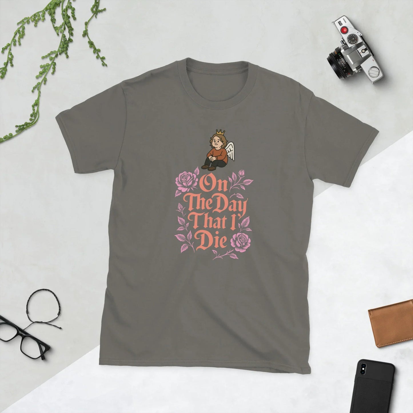 Lewis Capaldi "On The Day That I Die" Lyric T-Shirt - Unisex Cotton Tee T-shirt Alcyone213k