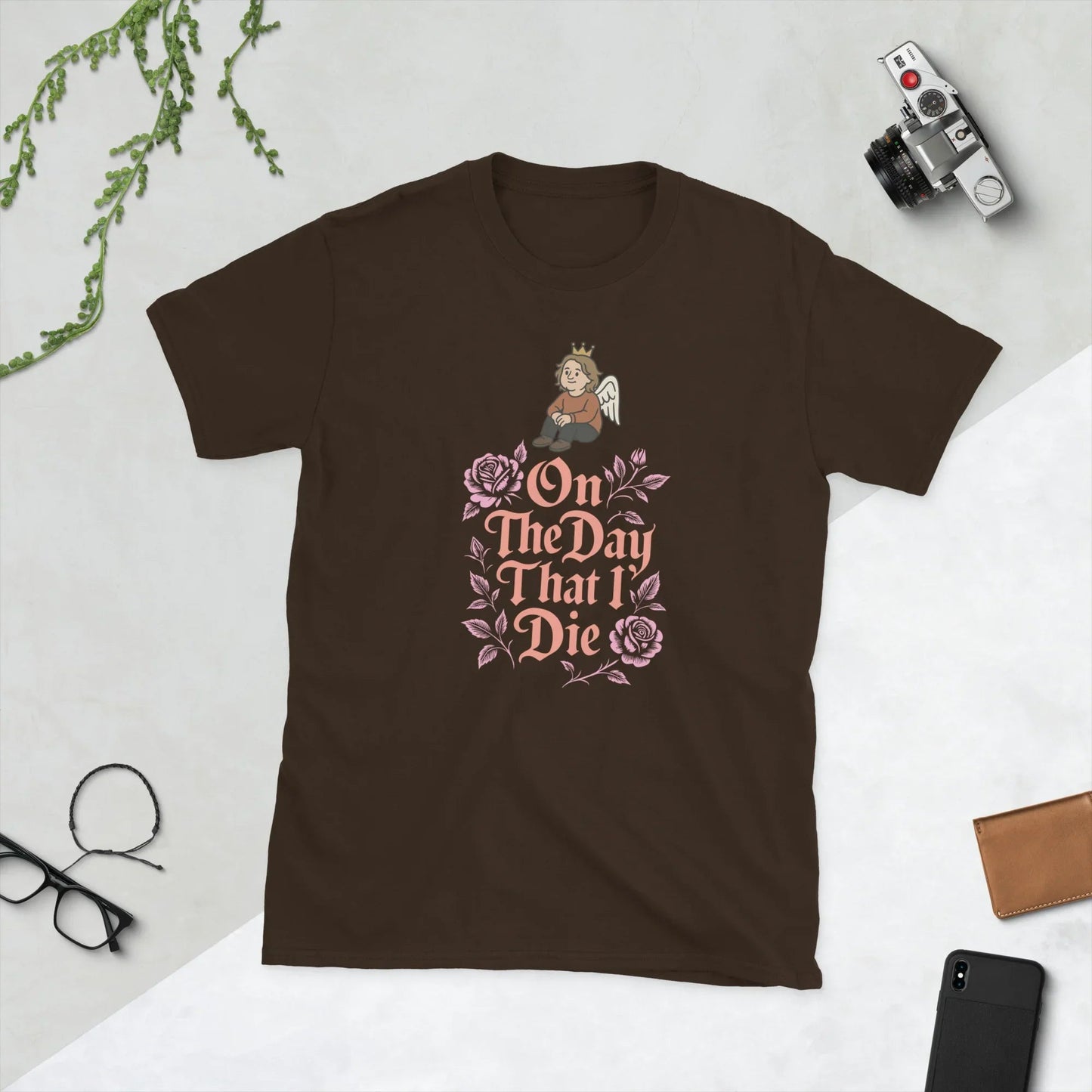 Lewis Capaldi "On The Day That I Die" Lyric T-Shirt - Unisex Cotton Tee T-shirt Alcyone213k