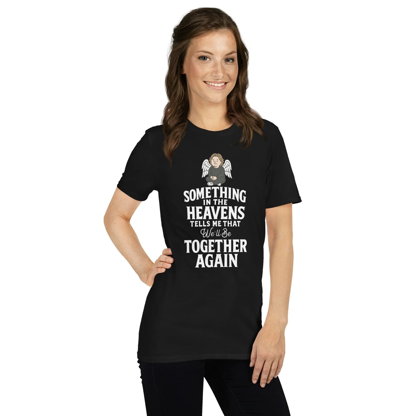 Lewis Capaldi "Something In The Heavens" Lyric T-Shirt - Unisex Cotton Tee T-shirt Alcyone213k