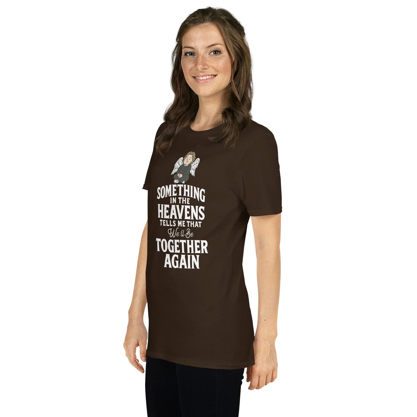 Lewis Capaldi "Something In The Heavens" Lyric T-Shirt - Unisex Cotton Tee T-shirt Alcyone213k