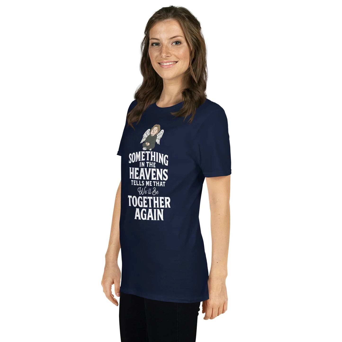 Lewis Capaldi "Something In The Heavens" Lyric T-Shirt - Unisex Cotton Tee T-shirt Alcyone213k