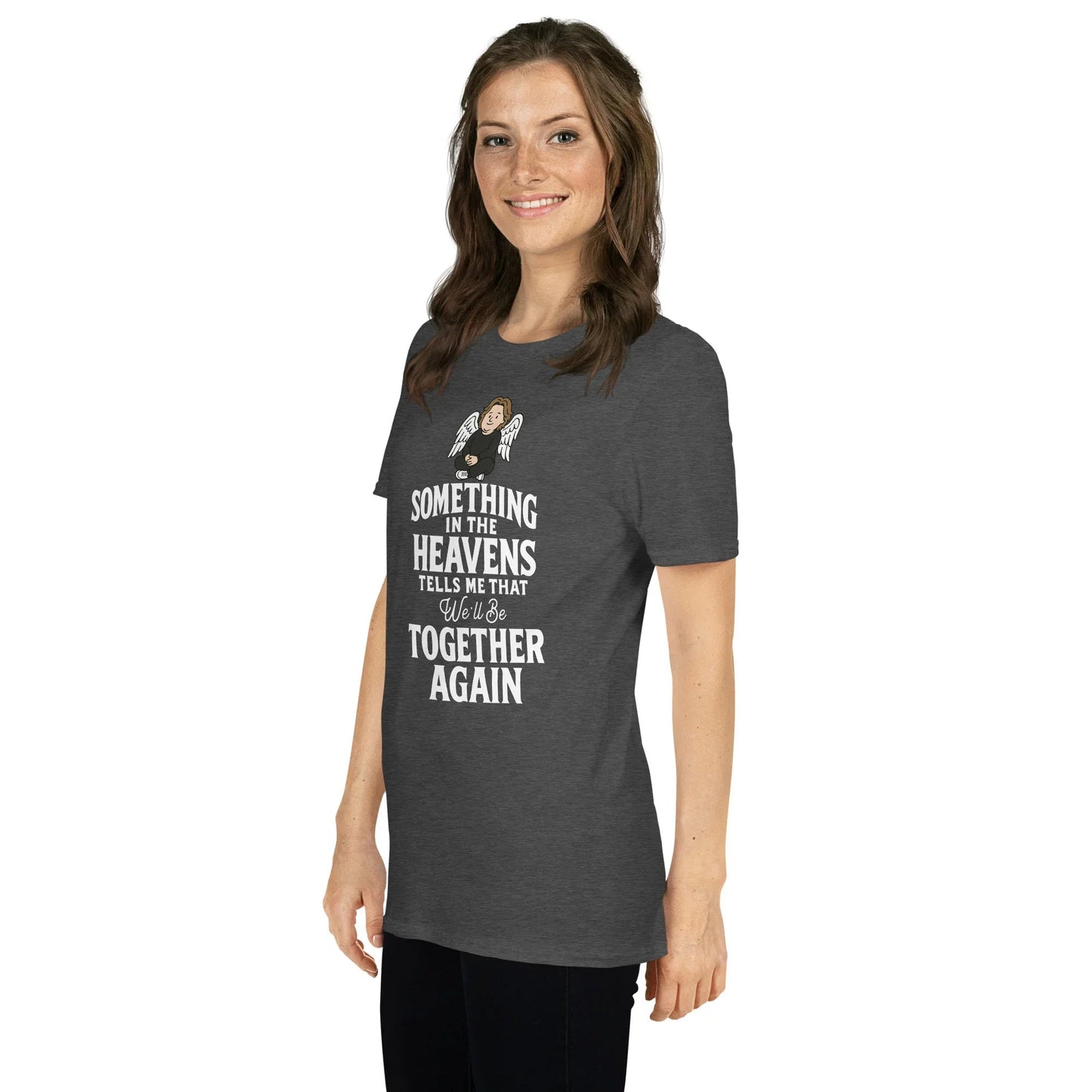 Lewis Capaldi "Something In The Heavens" Lyric T-Shirt - Unisex Cotton Tee T-shirt Alcyone213k