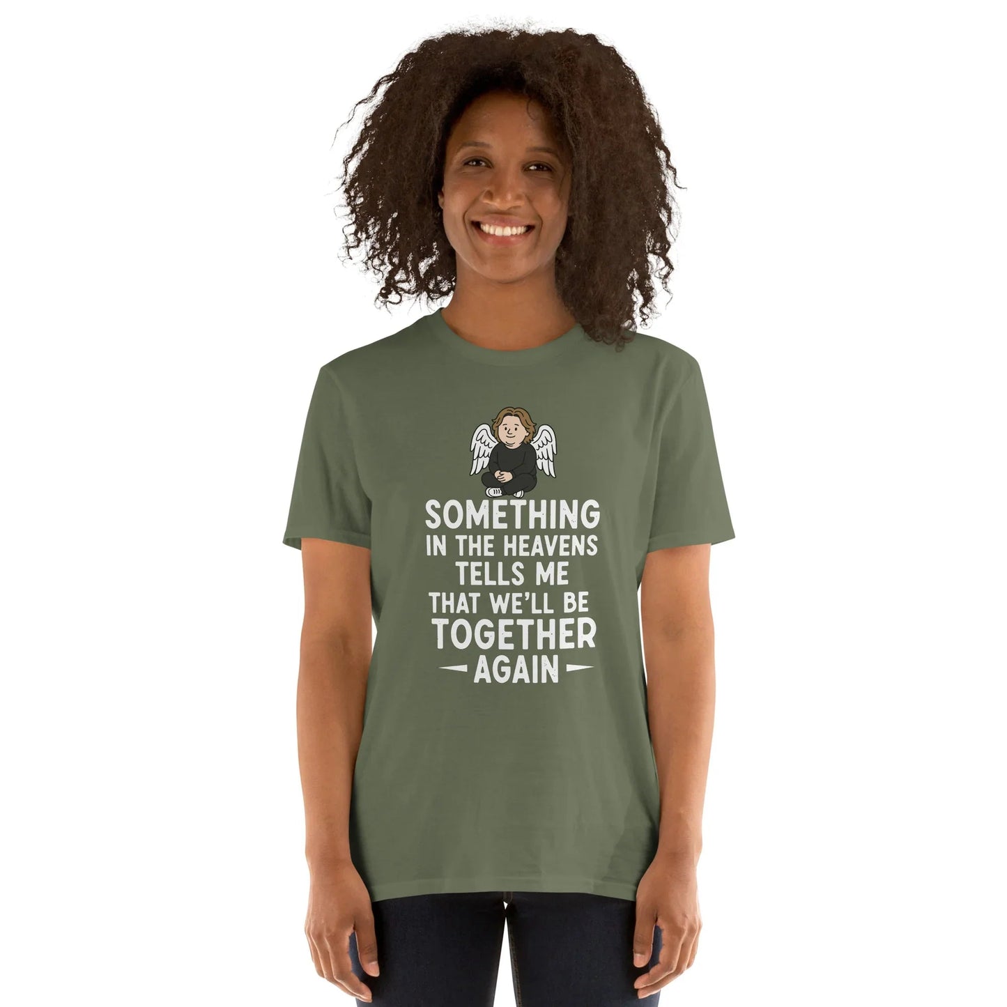 Lewis Capaldi "Something In The Heavens" Lyric T-Shirt | Unisex Cotton Tee T-shirt Alcyone213k