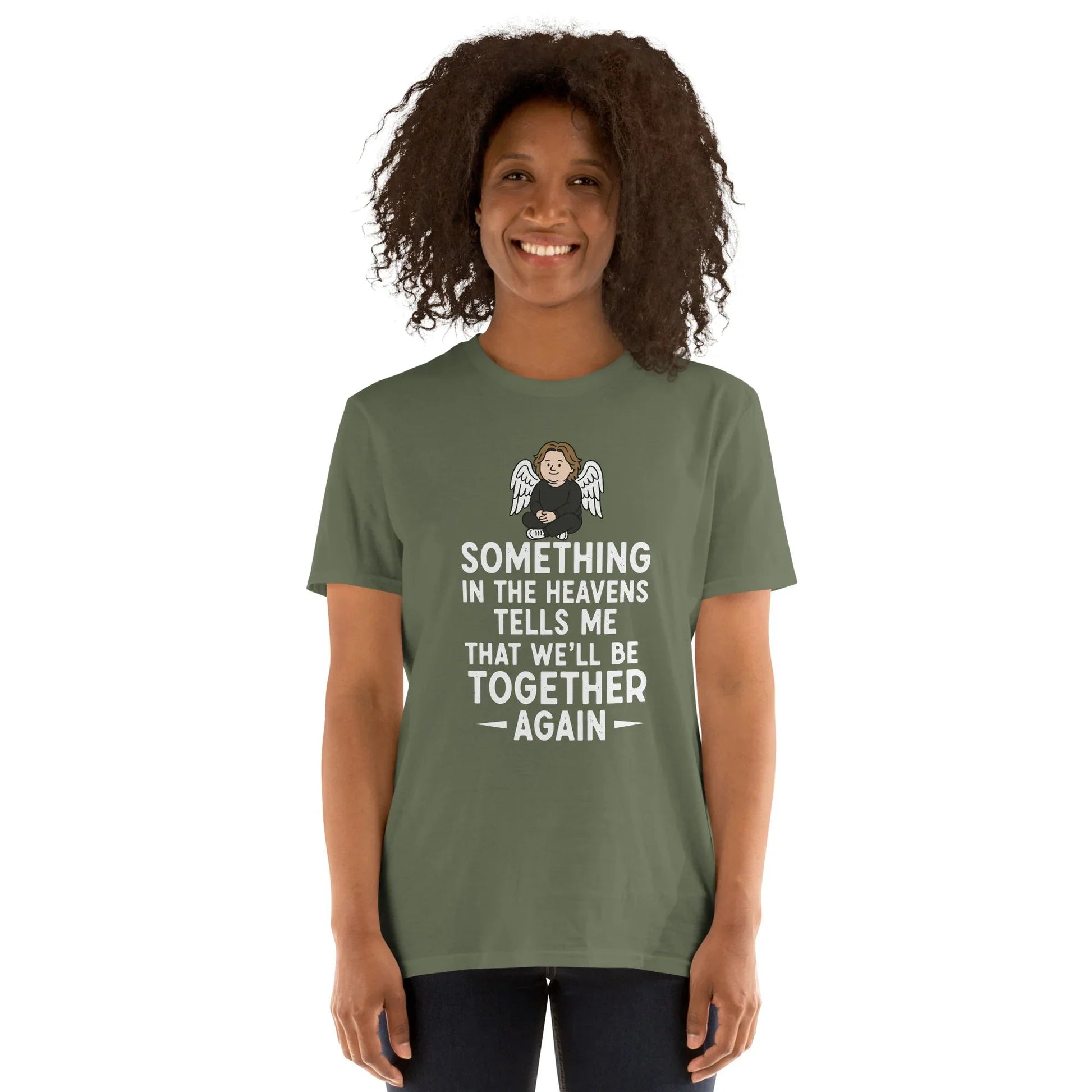 Lewis Capaldi "Something In The Heavens" Lyric T-Shirt | Unisex Cotton Tee T-shirt Alcyone213k