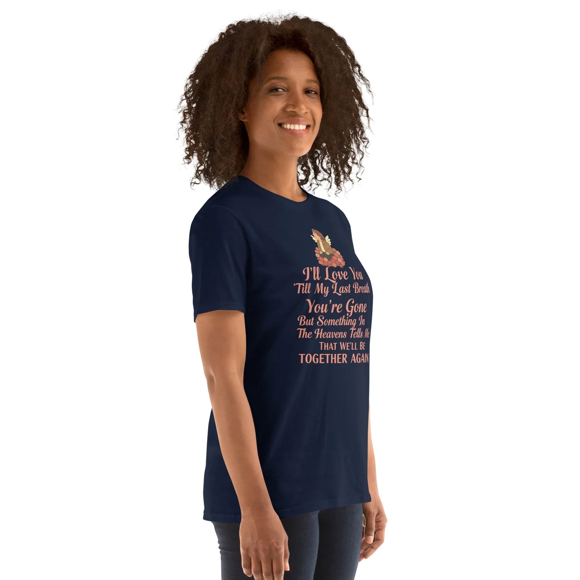 Lewis Capaldi "Something In The Heavens" Lyric T-Shirt – Unisex Short-Sleeve Tee T-shirt Alcyone213k