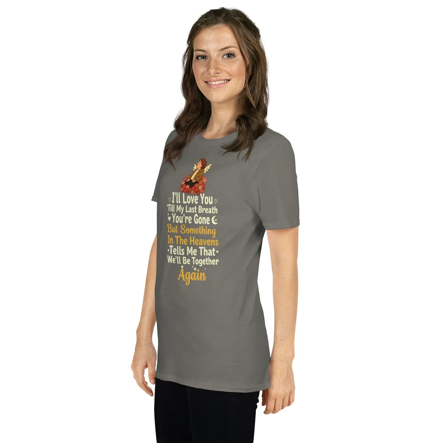 Lewis Capaldi Lyrics T-Shirt | 100% Cotton Unisex Tee - Something In The Heavens T-shirt Alcyone213k