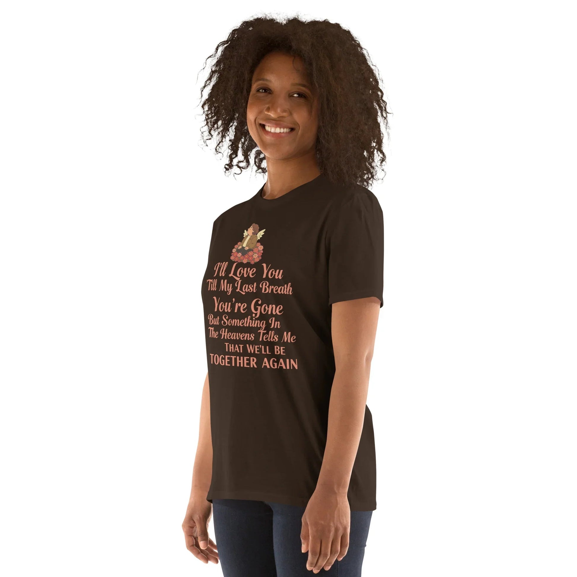 Lewis Capaldi "Something In The Heavens" Lyric T-Shirt – Unisex Short-Sleeve Tee T-shirt Alcyone213k