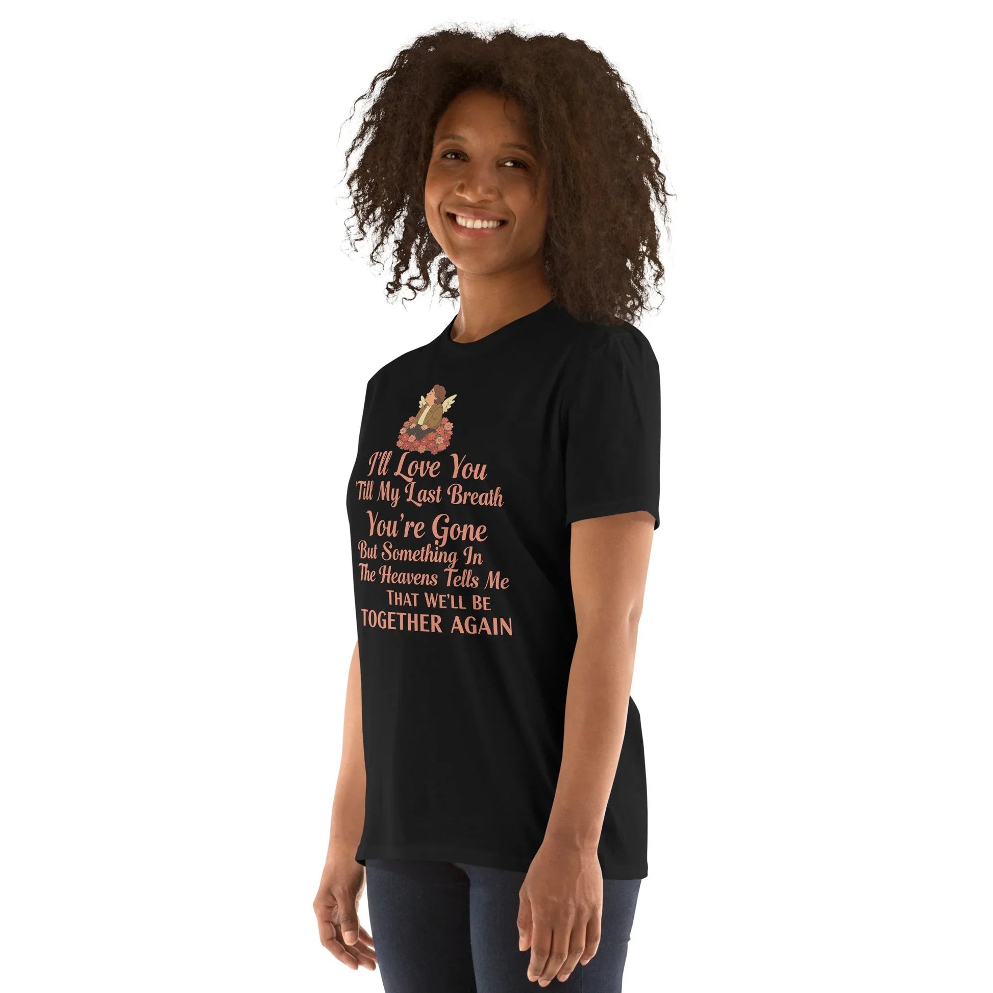 Lewis Capaldi "Something In The Heavens" Lyric T-Shirt – Unisex Short-Sleeve Tee T-shirt Alcyone213k