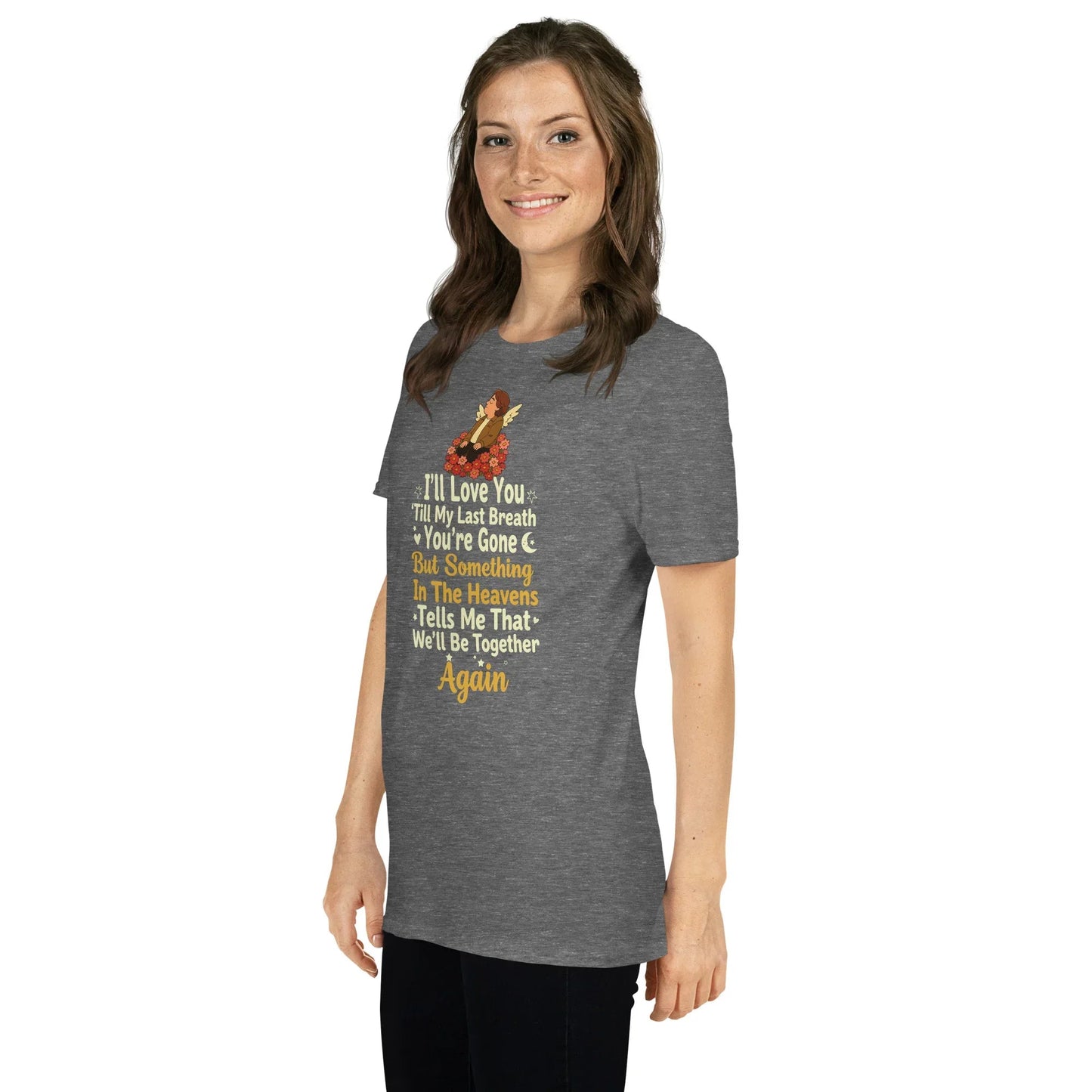 Lewis Capaldi Lyrics T-Shirt | 100% Cotton Unisex Tee - Something In The Heavens T-shirt Alcyone213k