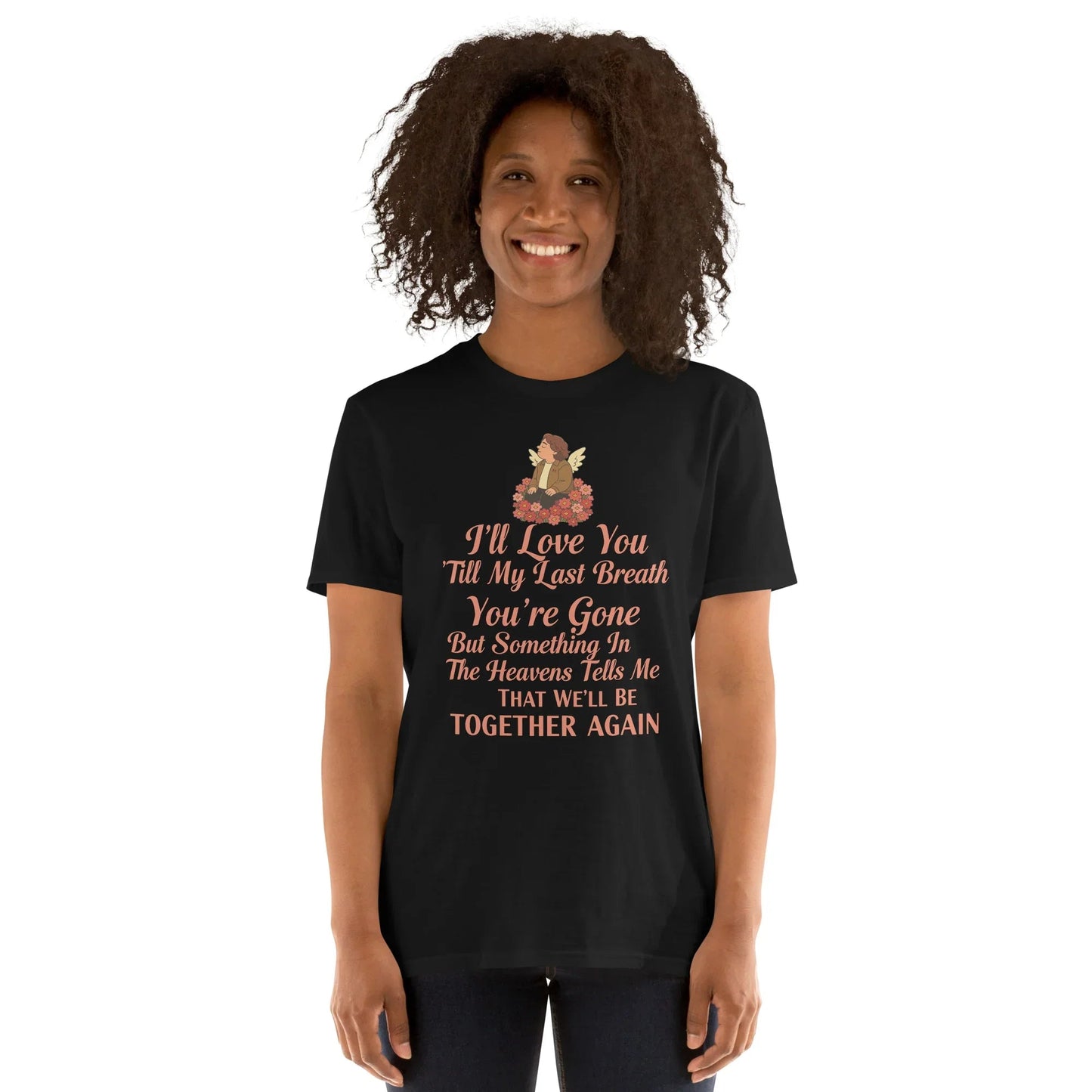 Lewis Capaldi "Something In The Heavens" Lyric T-Shirt – Unisex Short-Sleeve Tee T-shirt Alcyone213k