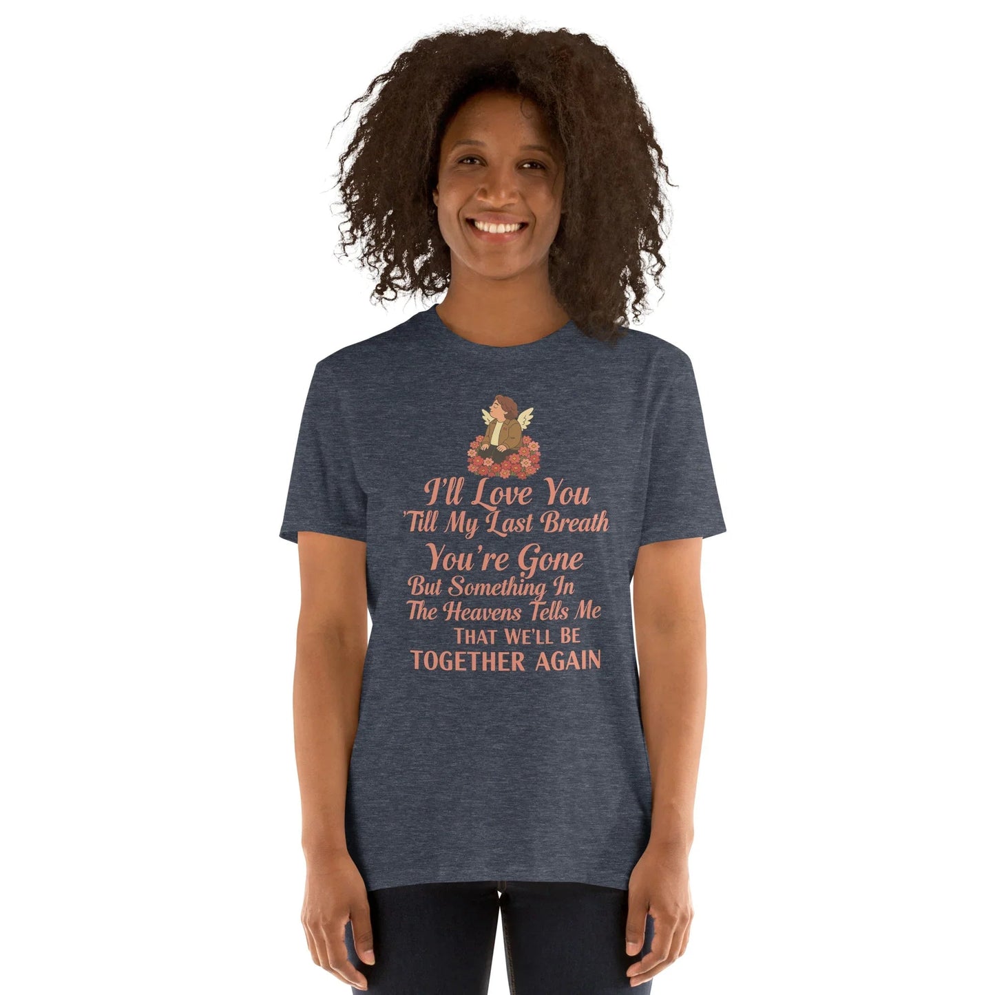 Lewis Capaldi "Something In The Heavens" Lyric T-Shirt – Unisex Short-Sleeve Tee T-shirt Alcyone213k