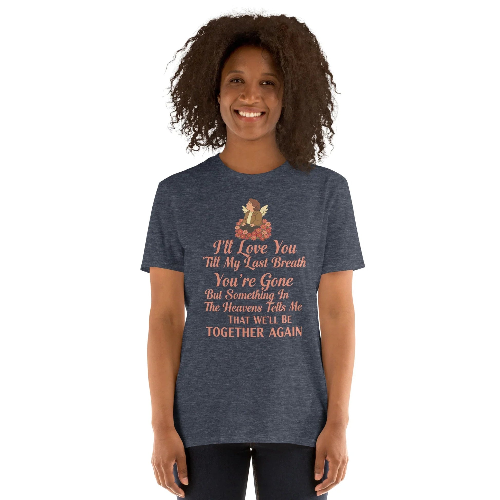 Lewis Capaldi "Something In The Heavens" Lyric T-Shirt – Unisex Short-Sleeve Tee T-shirt Alcyone213k