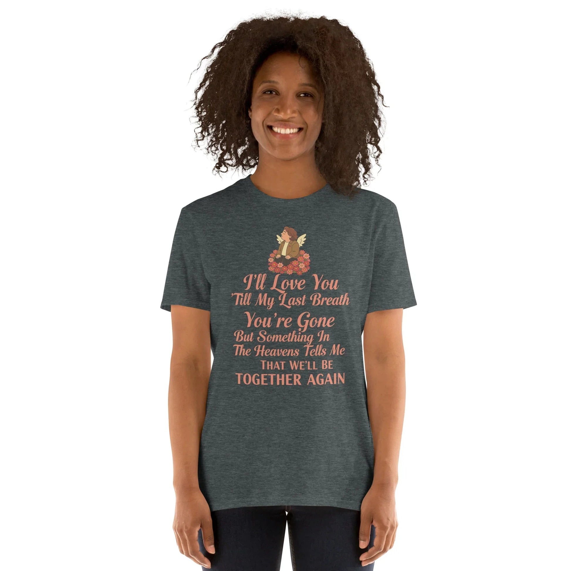 Lewis Capaldi "Something In The Heavens" Lyric T-Shirt – Unisex Short-Sleeve Tee T-shirt Alcyone213k