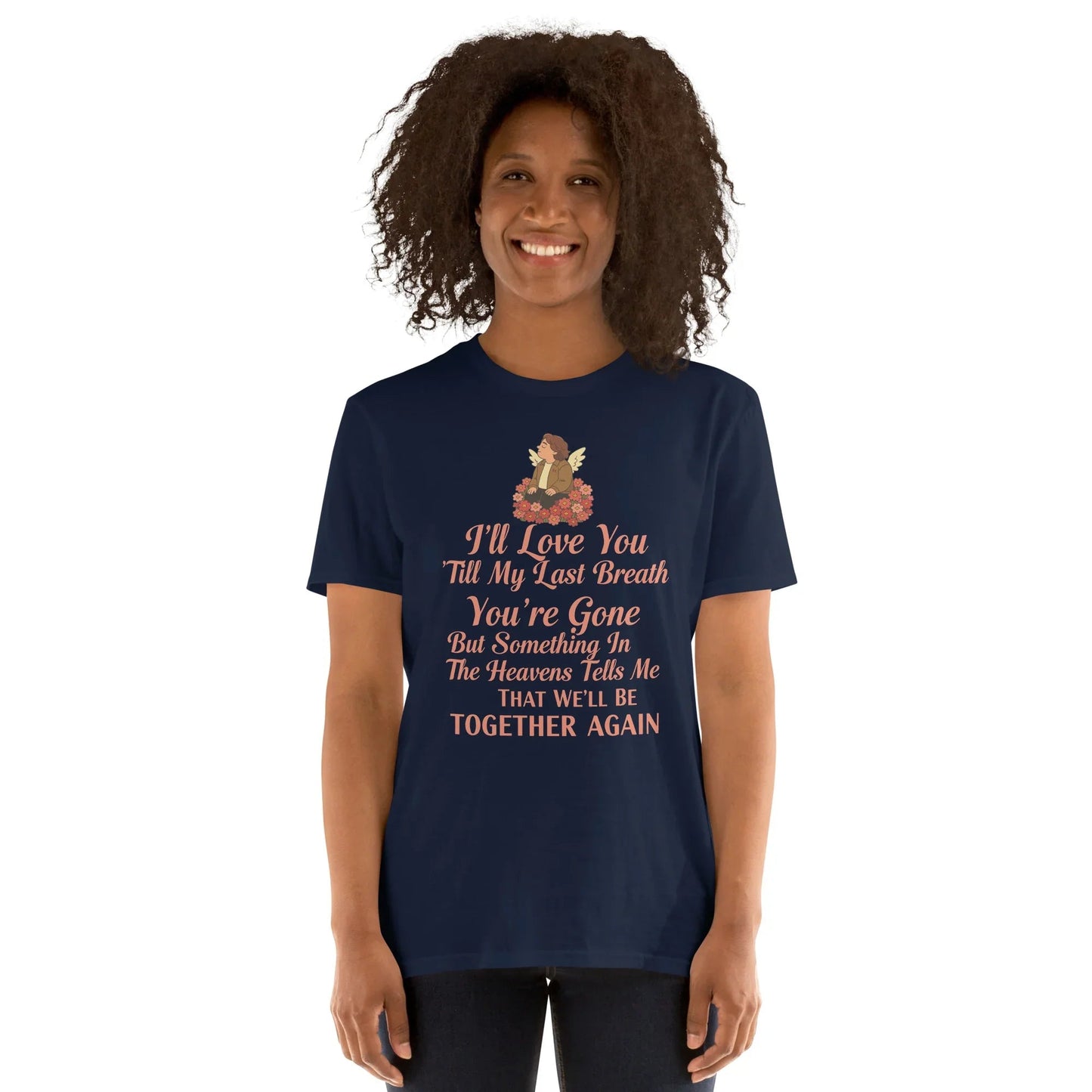 Lewis Capaldi "Something In The Heavens" Lyric T-Shirt – Unisex Short-Sleeve Tee T-shirt Alcyone213k