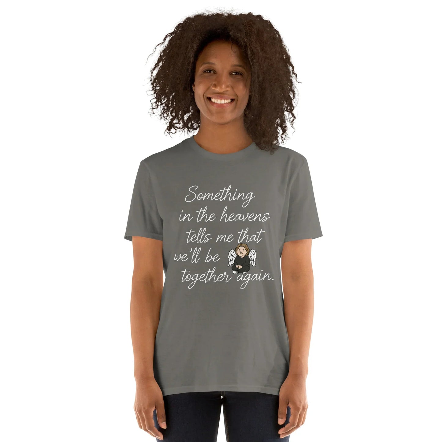 Lewis Capaldi "Something In The Heavens" Lyric T-Shirt - Black Unisex Tee T-shirt Alcyone213k