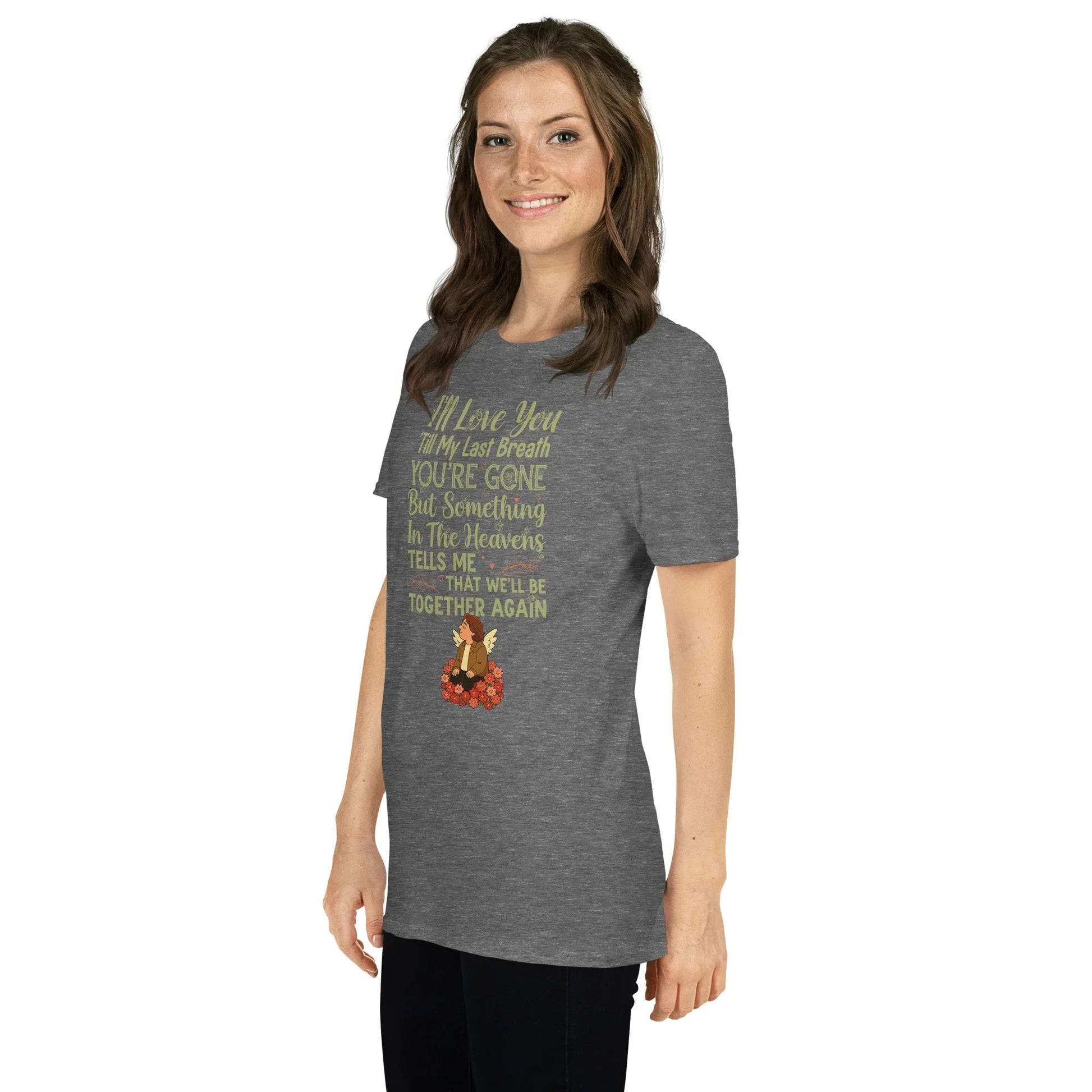 Lewis Capaldi "Something In The Heavens" Lyric T-Shirt | Unisex Cotton Tee T-shirt Alcyone213k