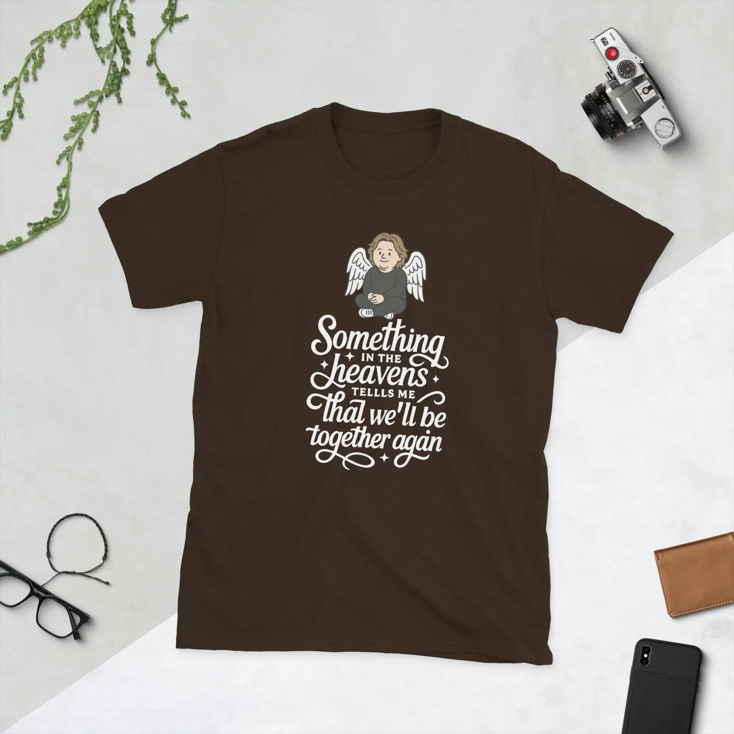 Lewis Capaldi "Something In The Heavens" Lyric T-Shirt | Unisex Cotton Tee T-shirt Alcyone213k